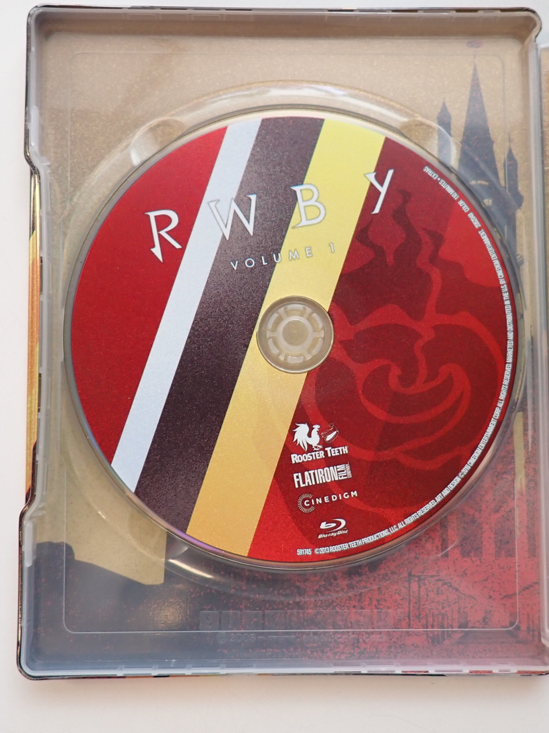 RWBY Beacon Steelbook 1-3 - Blu-Ray [Pre-Owned]