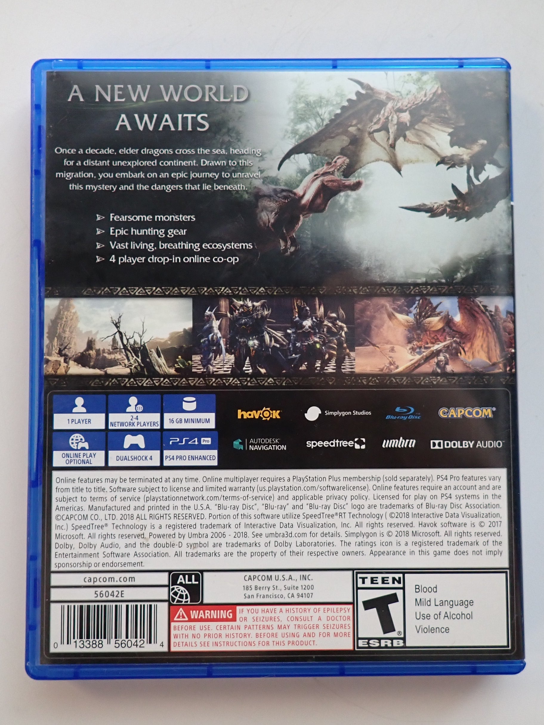 Monster Hunter: World - PS4