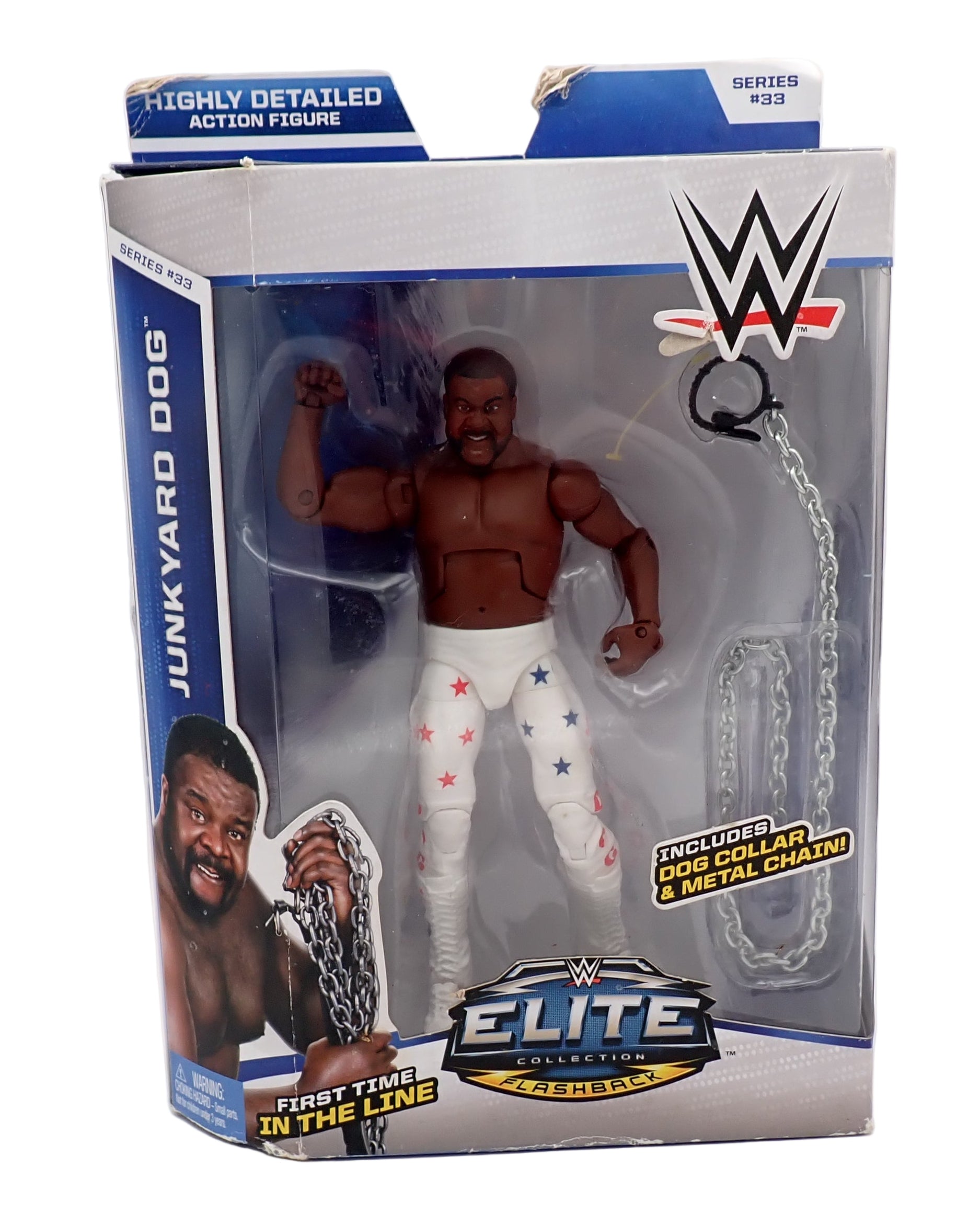 Junkyard Dog - WWE Elite Collection Flashback Mattel Figure