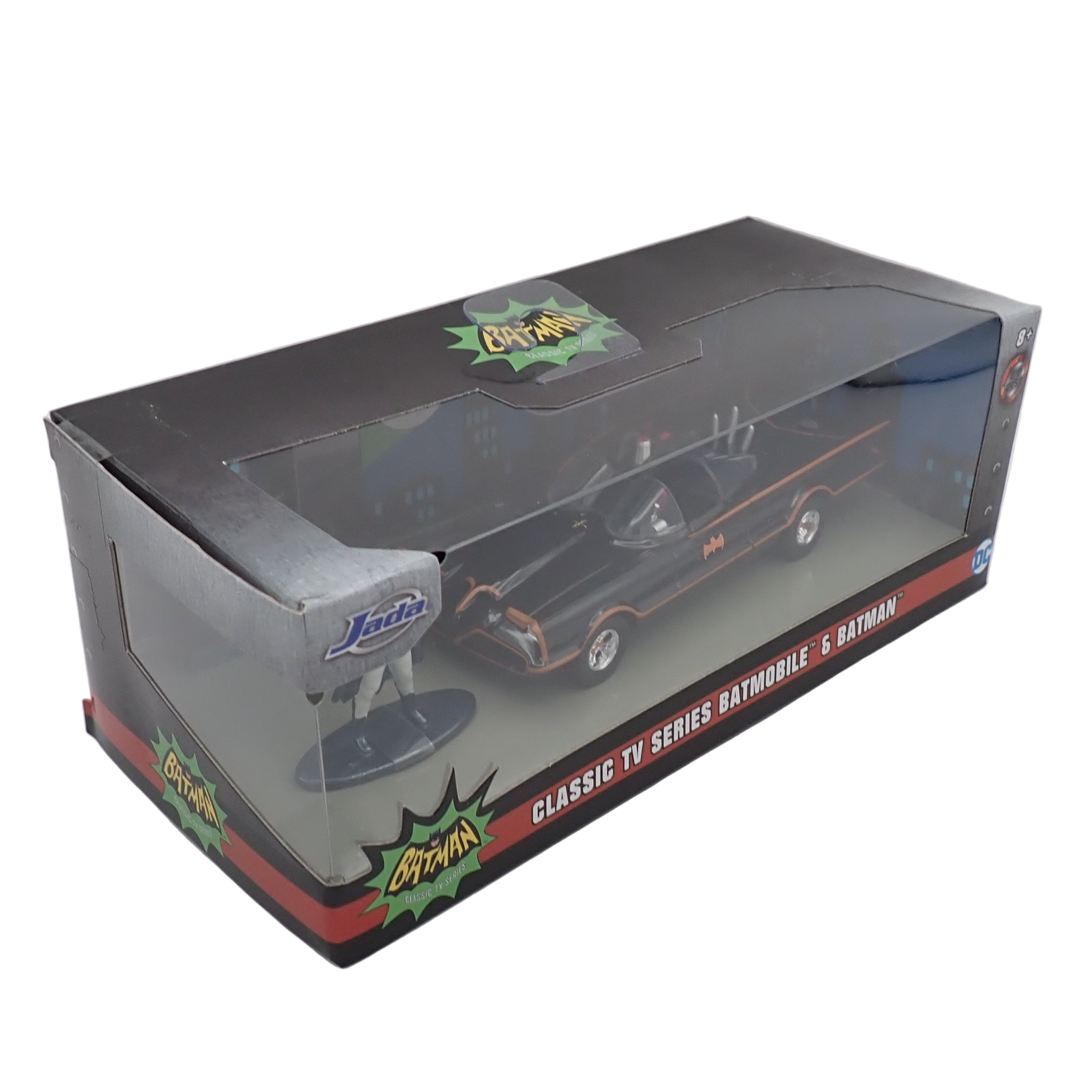 Classic TV Series Batmobile & Batman - Jada Toys Hollywood Rides 1:32