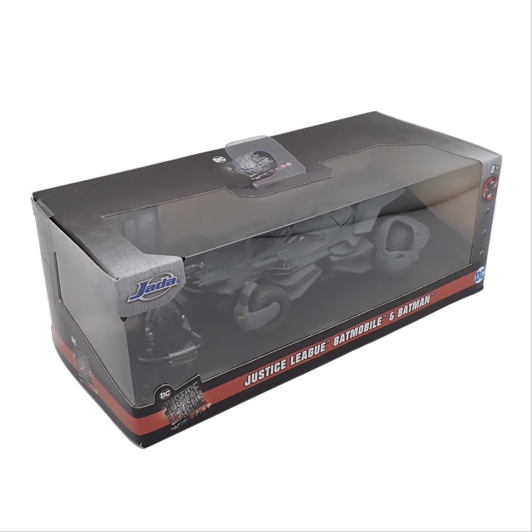 Justice League Batmobile & Batman - Jada Toys Hollywood Rides 1:32