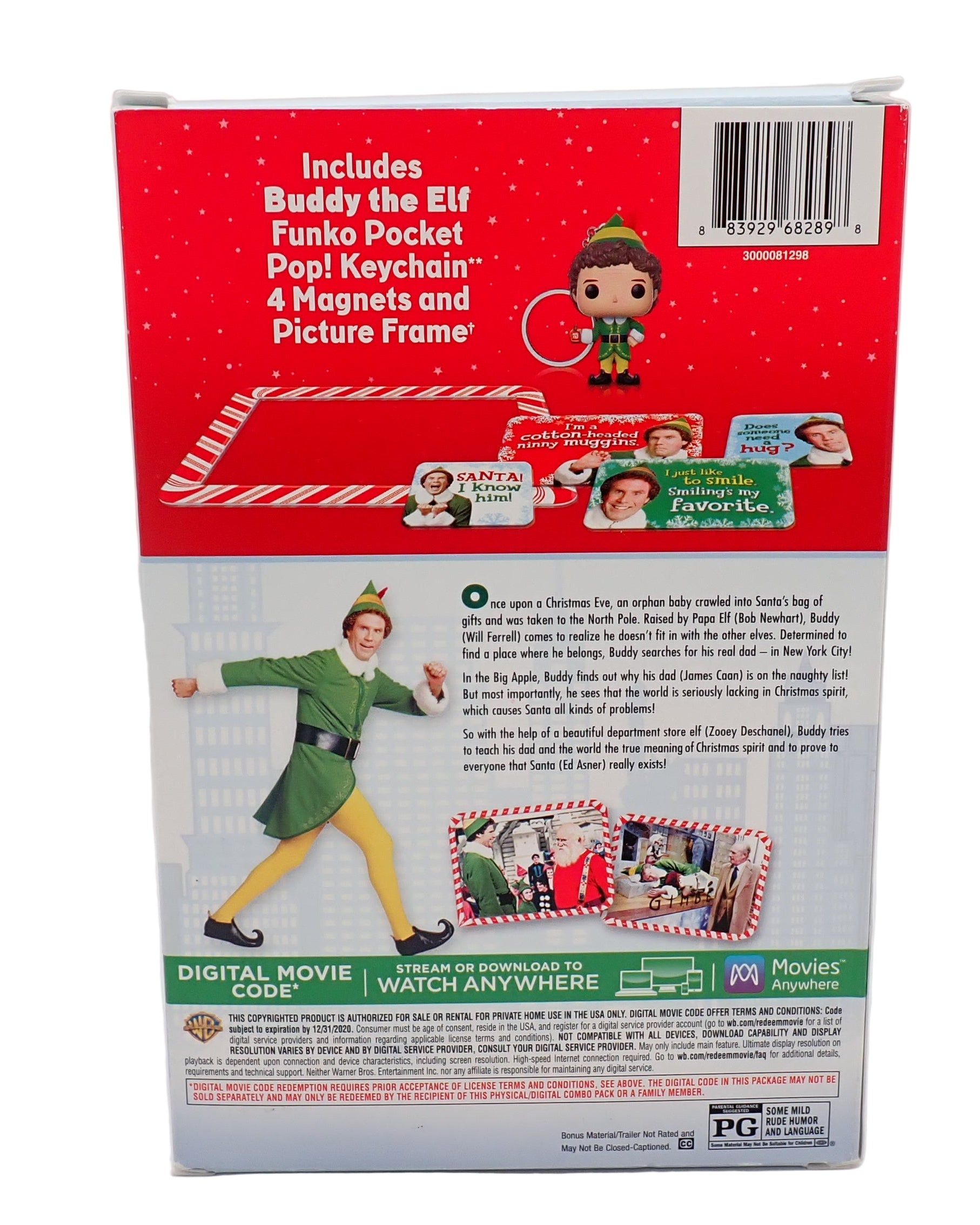 Elf & POP! Keychain - Holiday Gift Set DVD