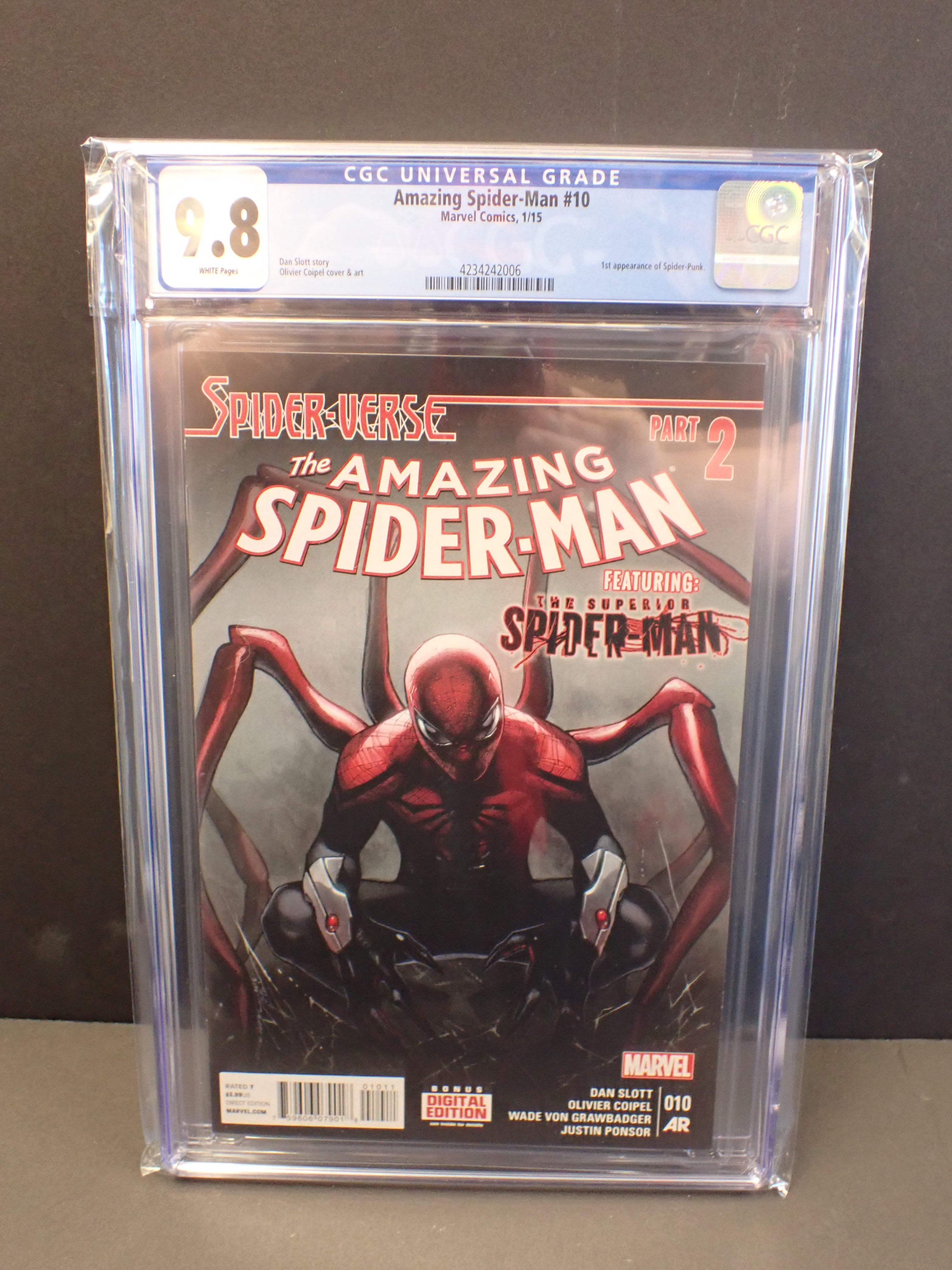 Amazing Spider-Man #10 (2015) | CGC Graded 9.8