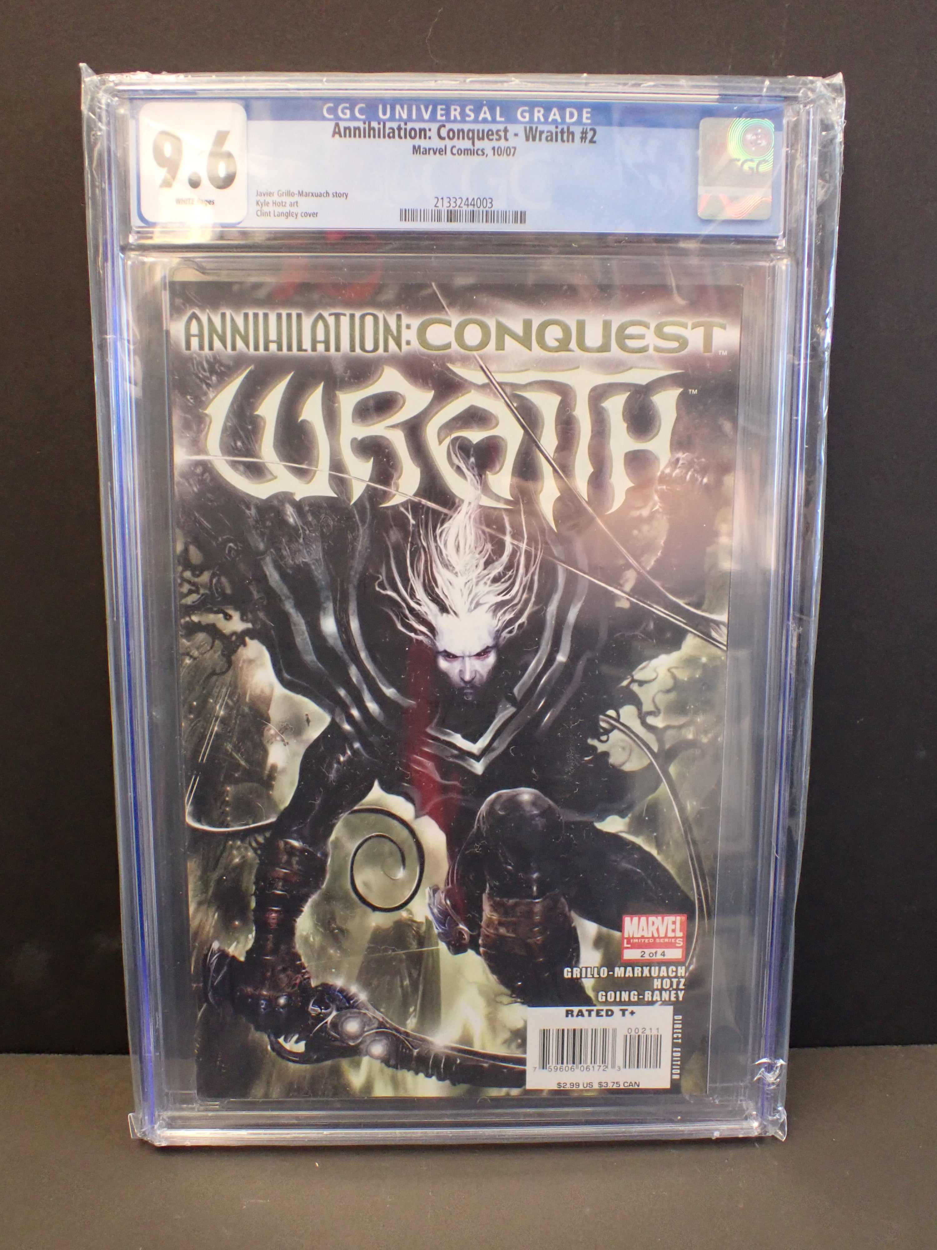 Annihilation: Conquest - Wraith #2 (2007) | CGC Graded 9.6