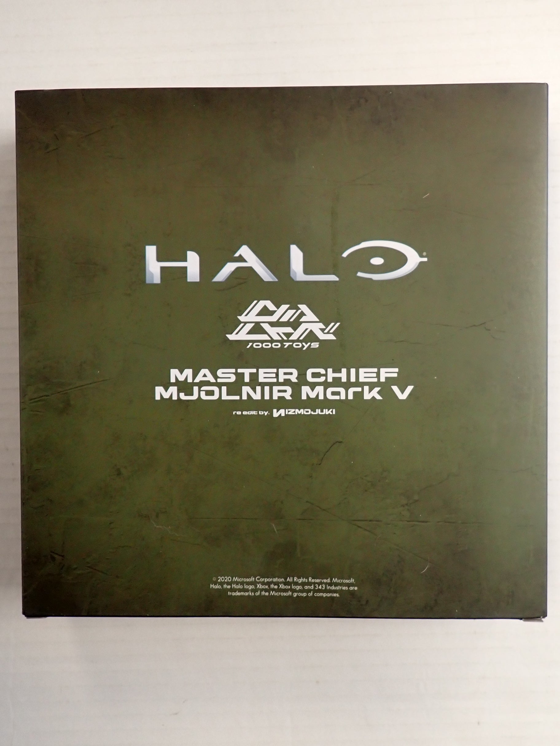 Master Chief Mjolnir Mark V  Halo 1/12 Action Figure - RE:Edit 343 Industries [Pre-Owned]
