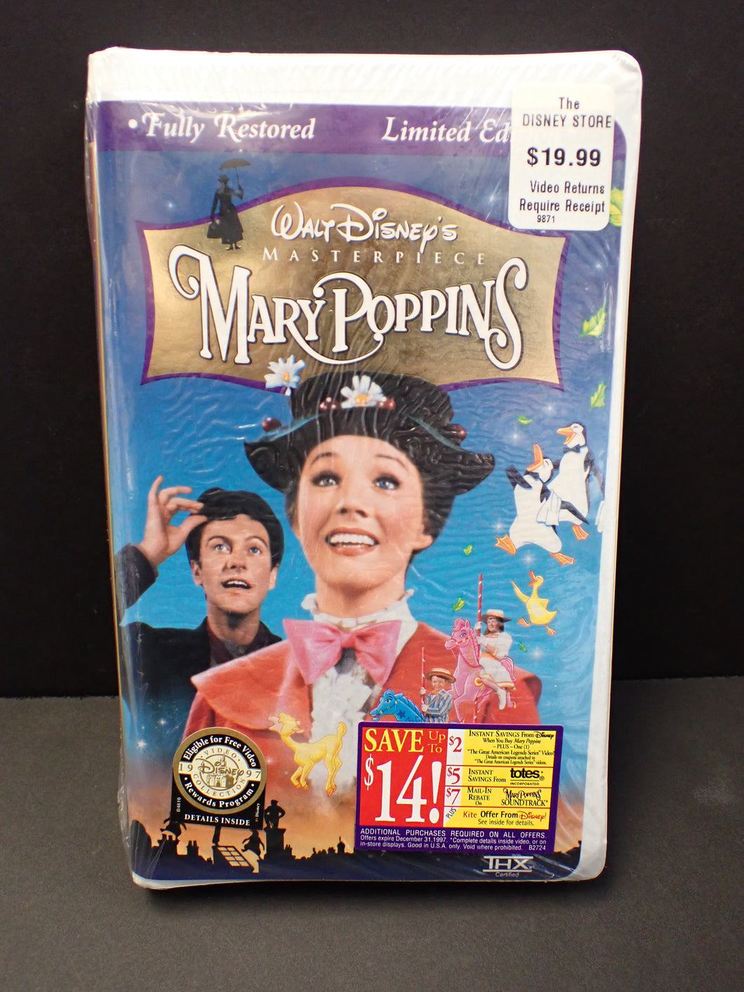 Mary Poppins - VHS - Factory Sealed