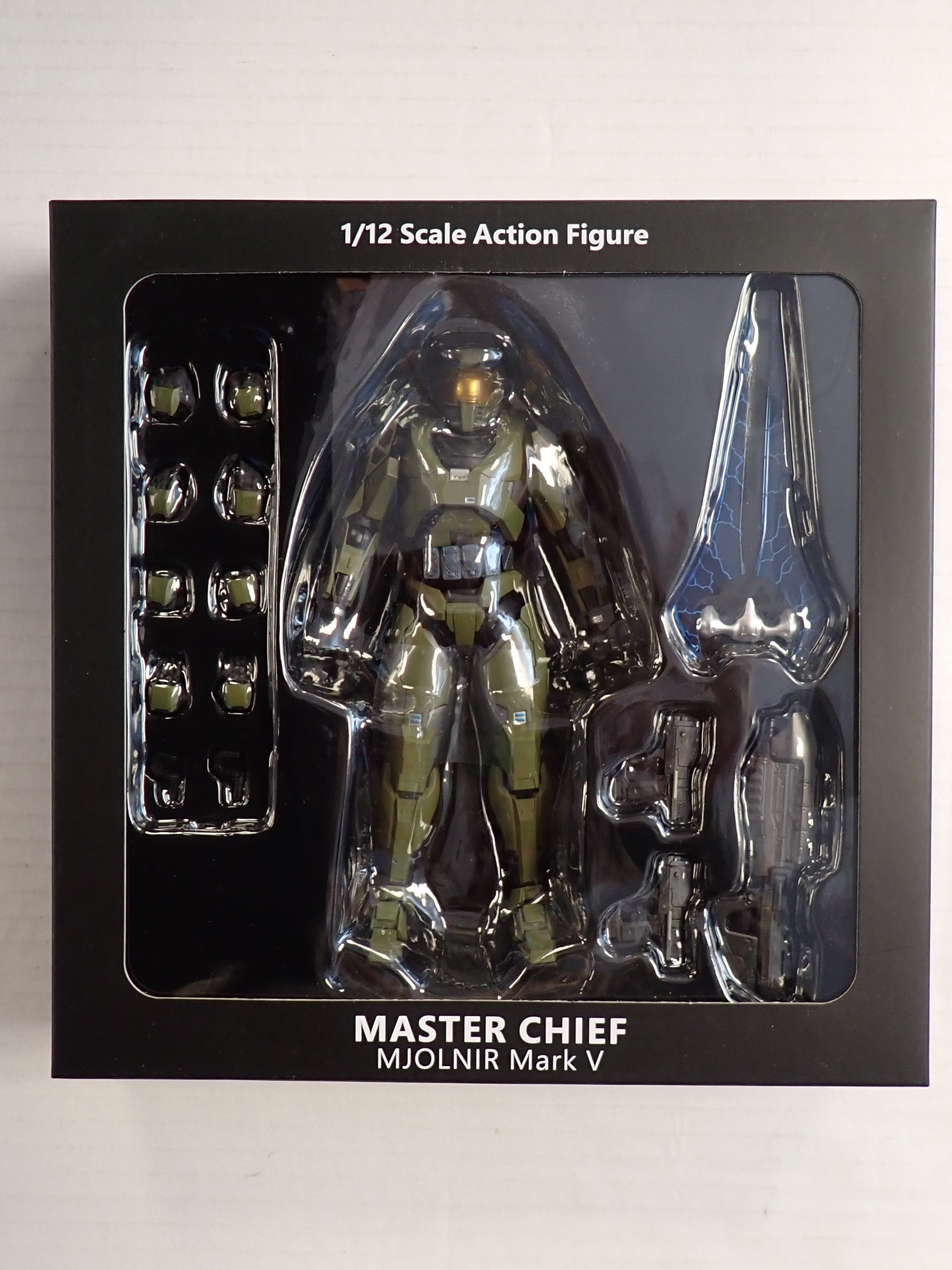 Master Chief Mjolnir Mark V  Halo 1/12 Action Figure - RE:Edit 343 Industries [Pre-Owned]