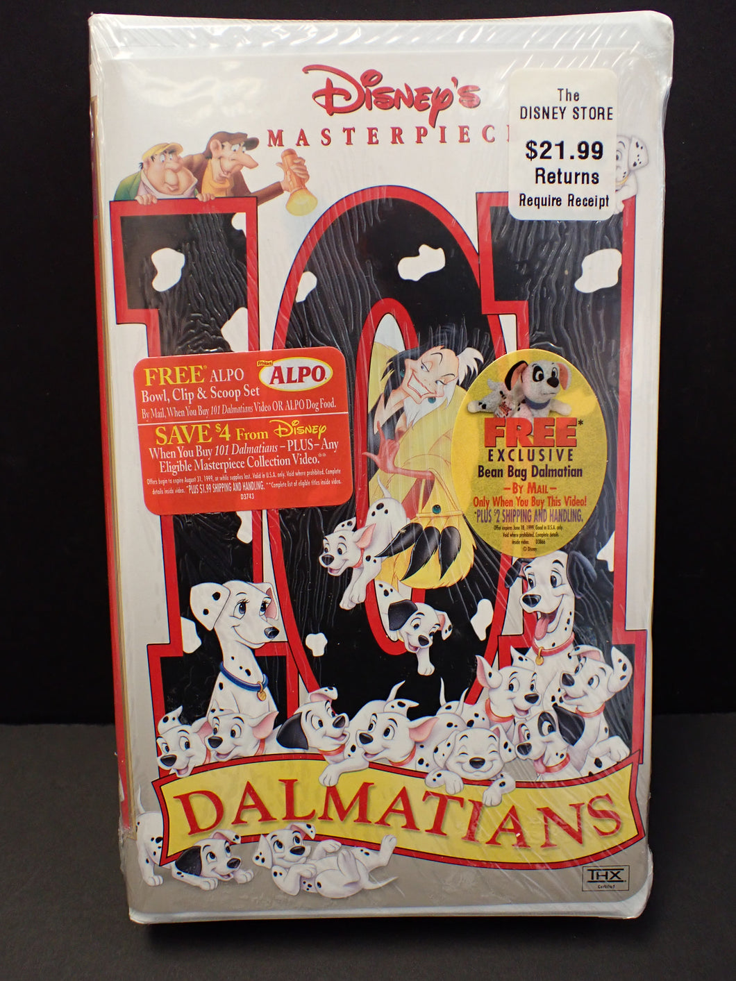 101 Dalmatians - VHS - Factory Sealed