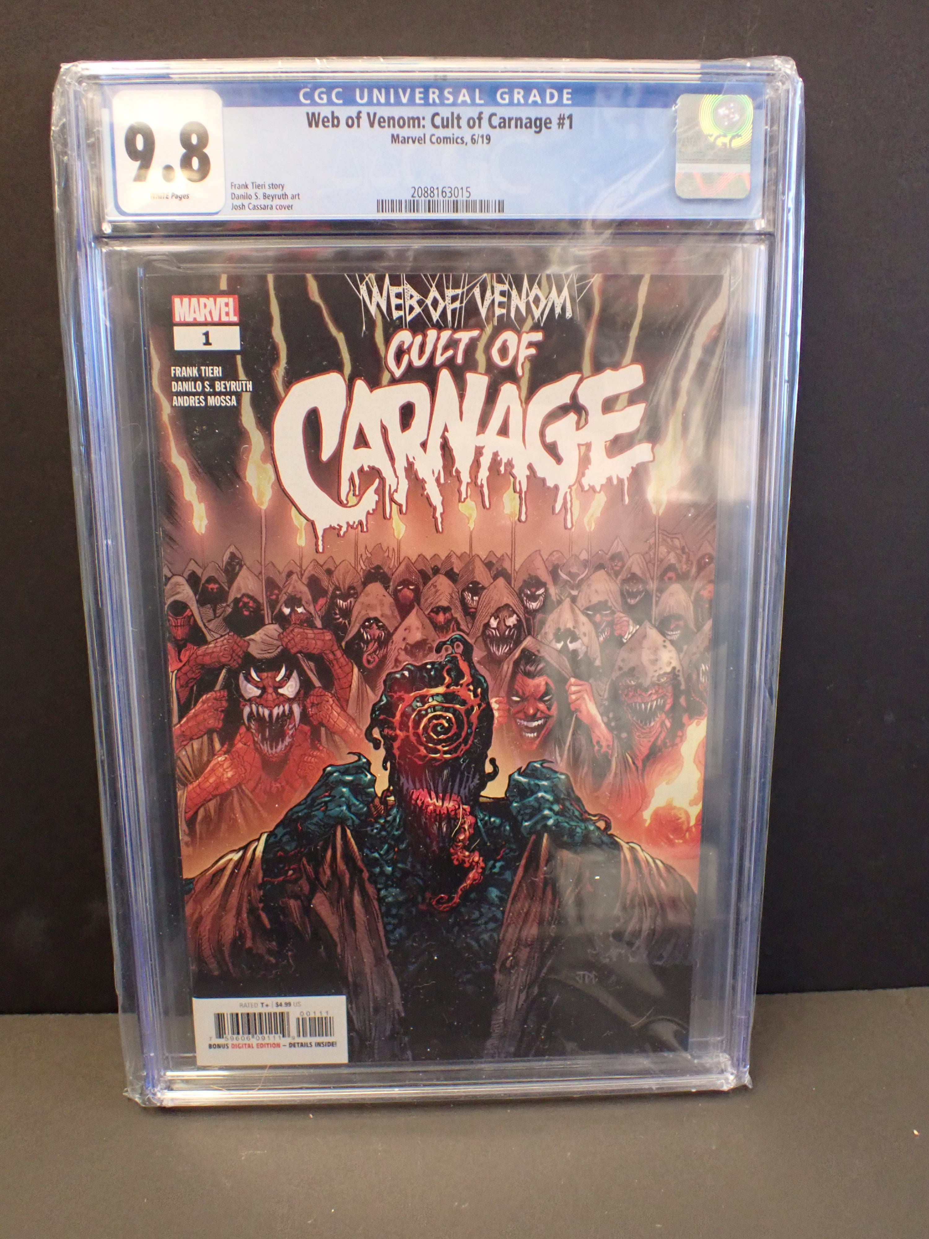 Web of Venom: Cult of Carnage #1 (2019) | CGC Graded 9.8