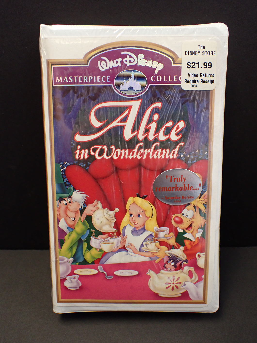 Alice in Wonderland - VHS - Factory Sealed