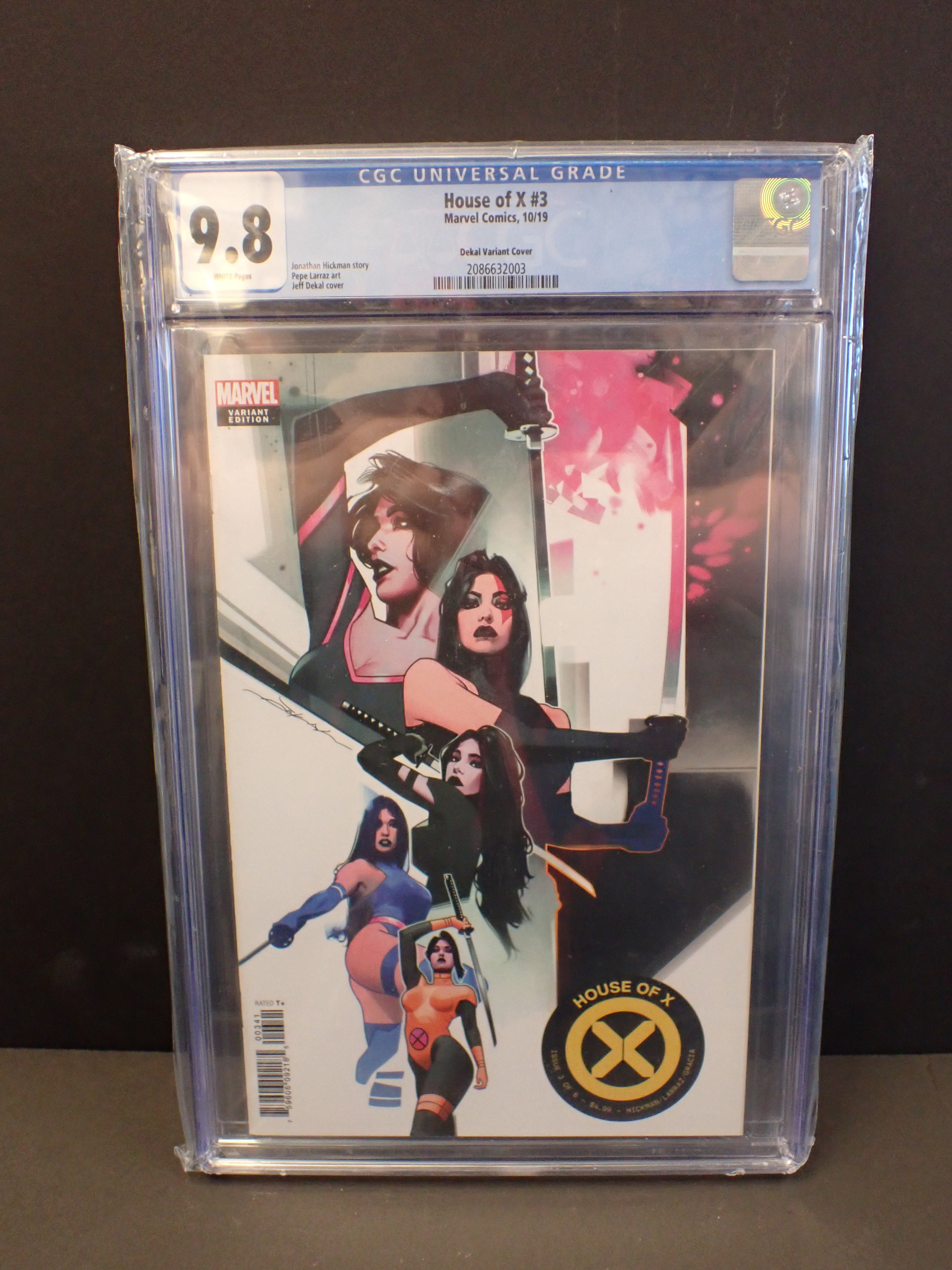 House of X #3 Dekal Variant Cover (2019) | CGC Graded 9.8
