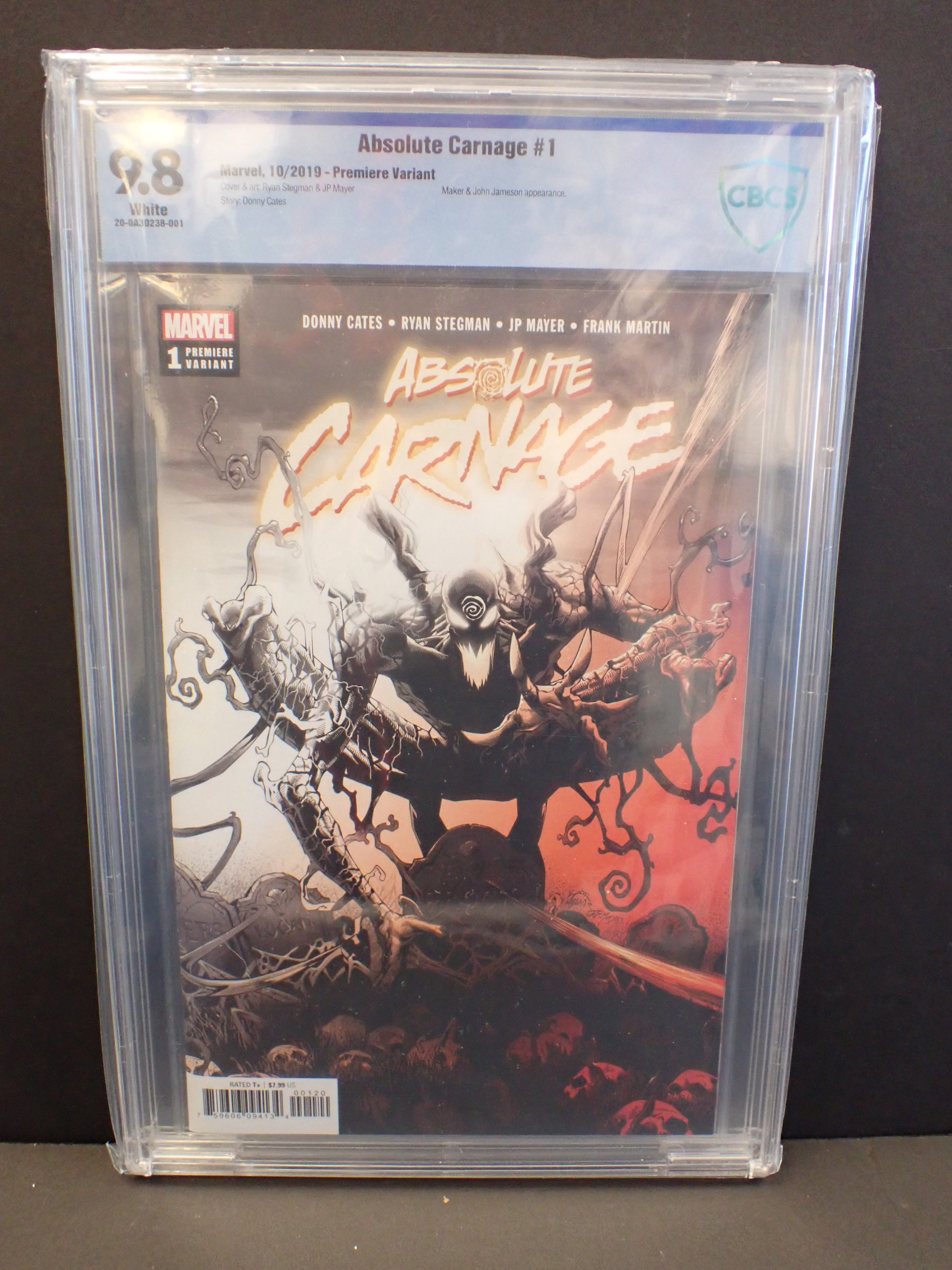 Absolute Carnage #1 Premiere (2019) | CBCS Graded 9.8