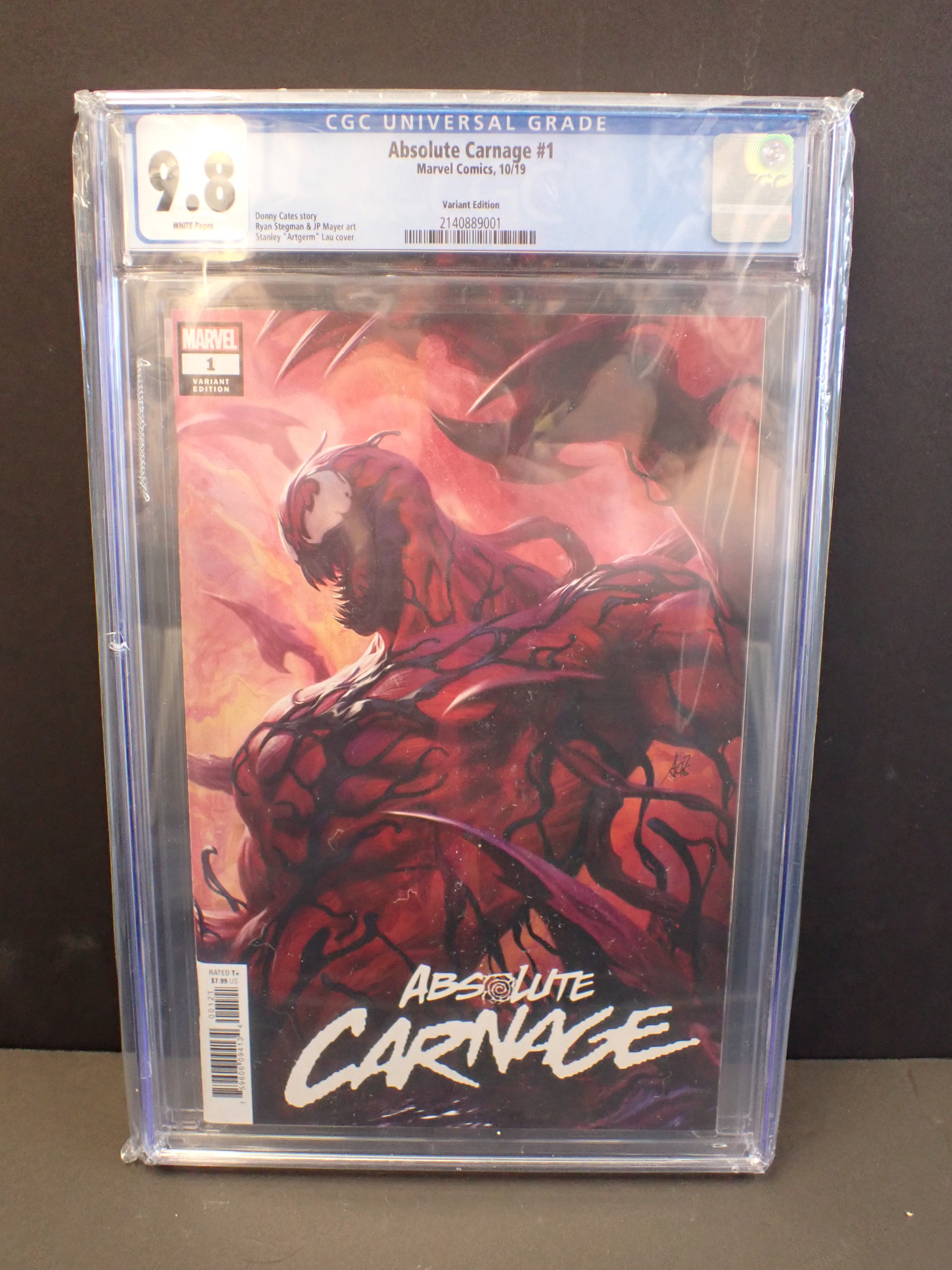 Absolute Carnage #1 Variant Edition (2019) | CGC Graded 9.8