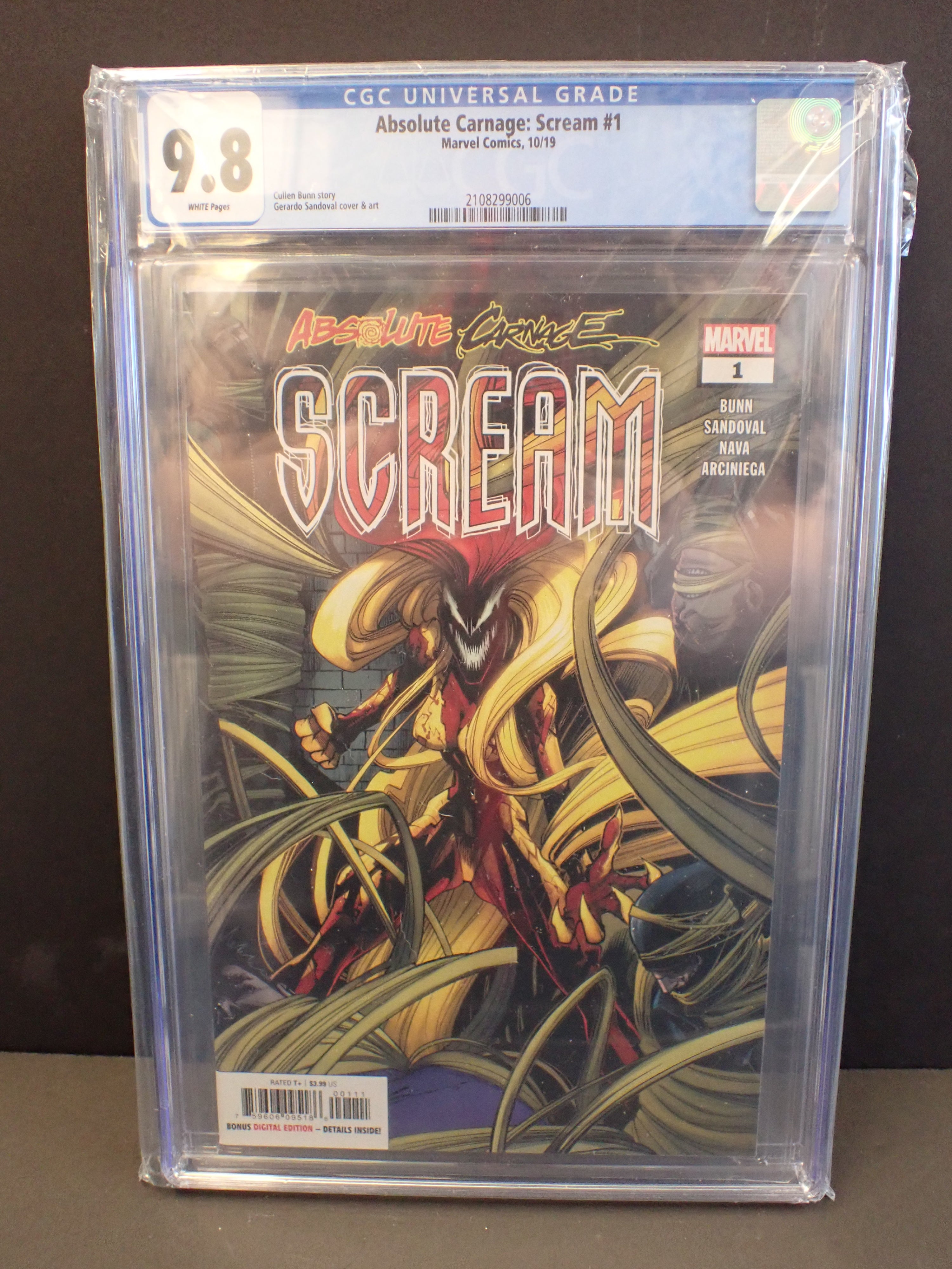 Absolute Carnage: Scream #1 (2019) | CGC Graded 9.8