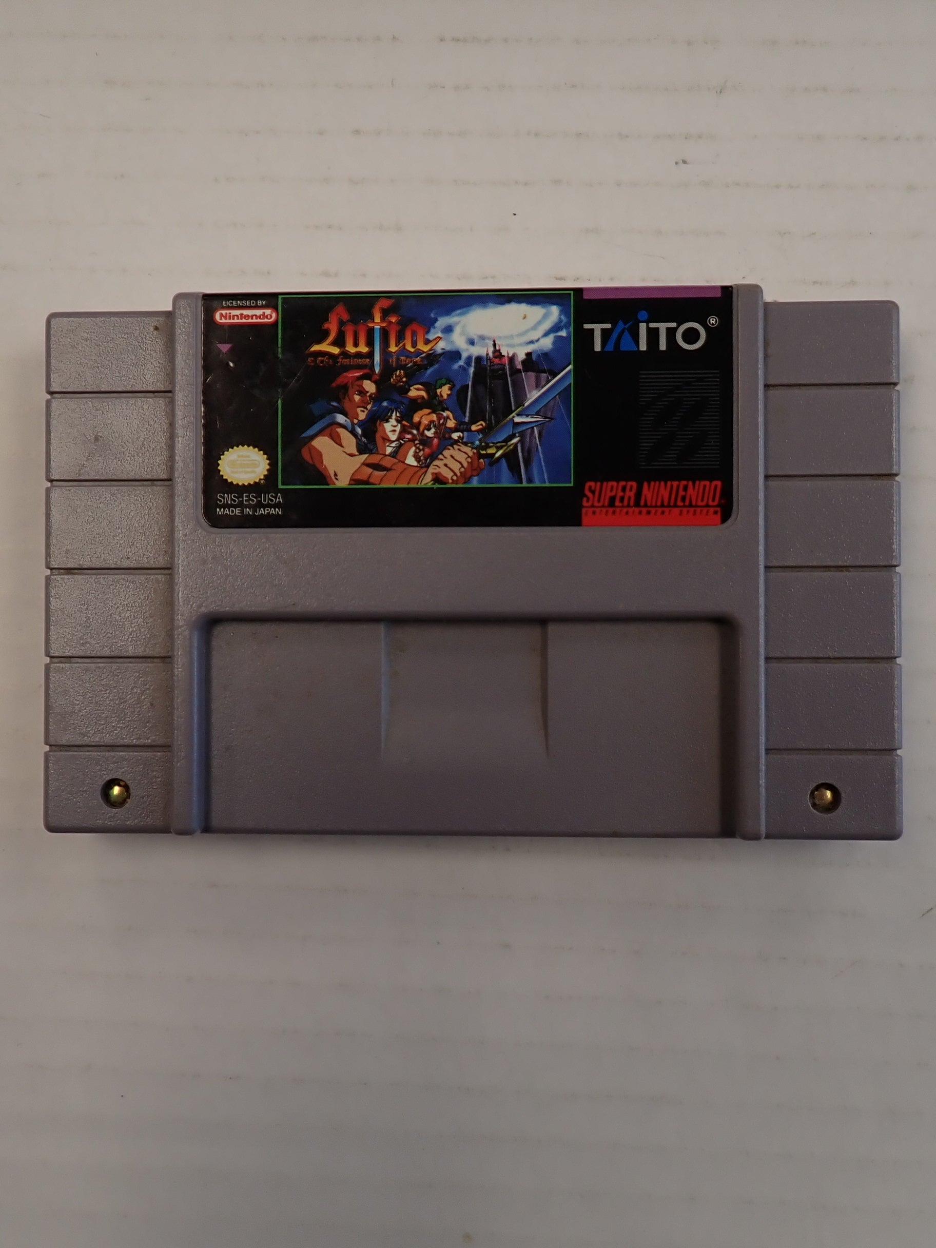 Lufia and The Fortress of Doom - SNES