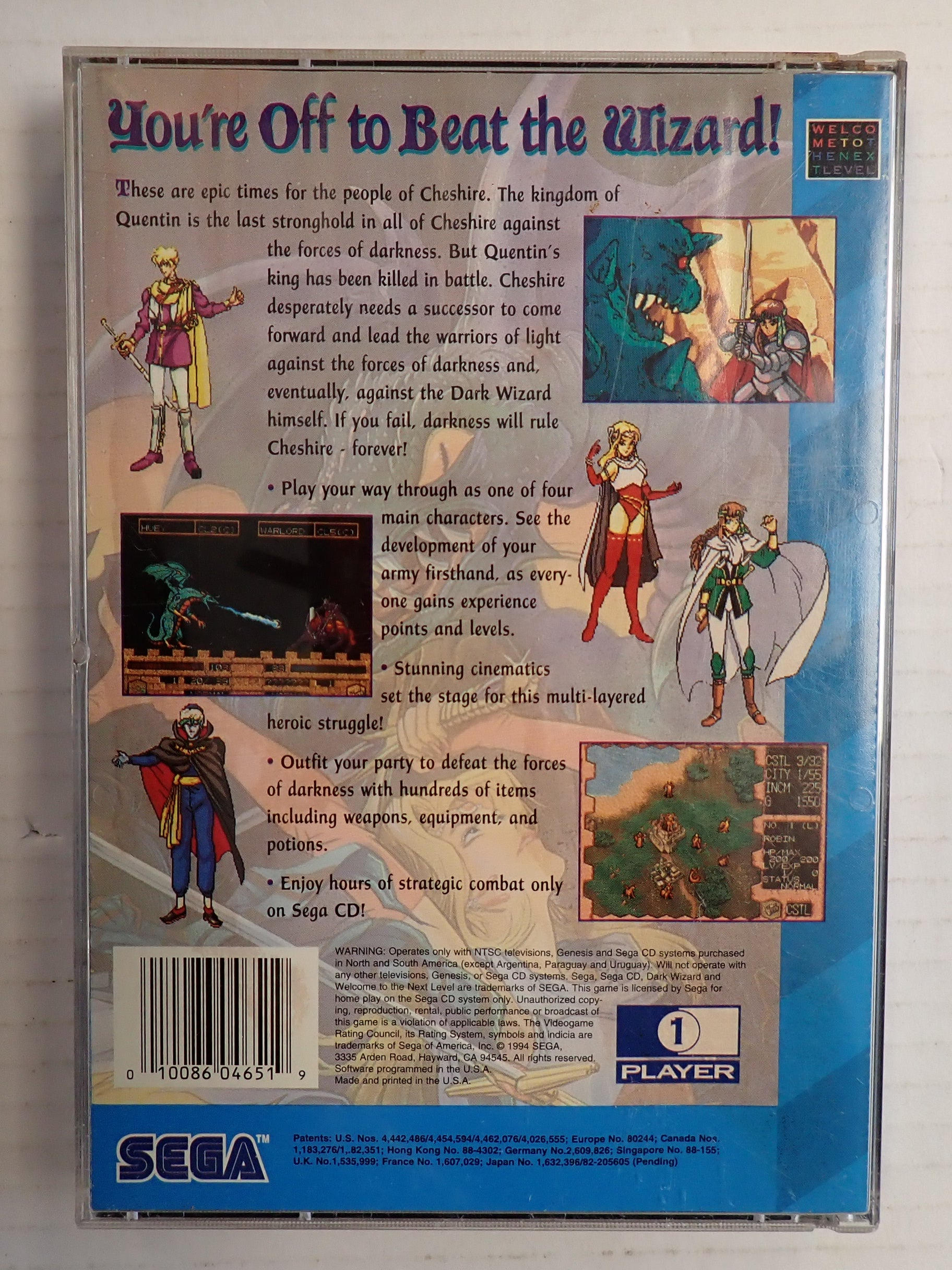 Dark Wizard - Sega CD