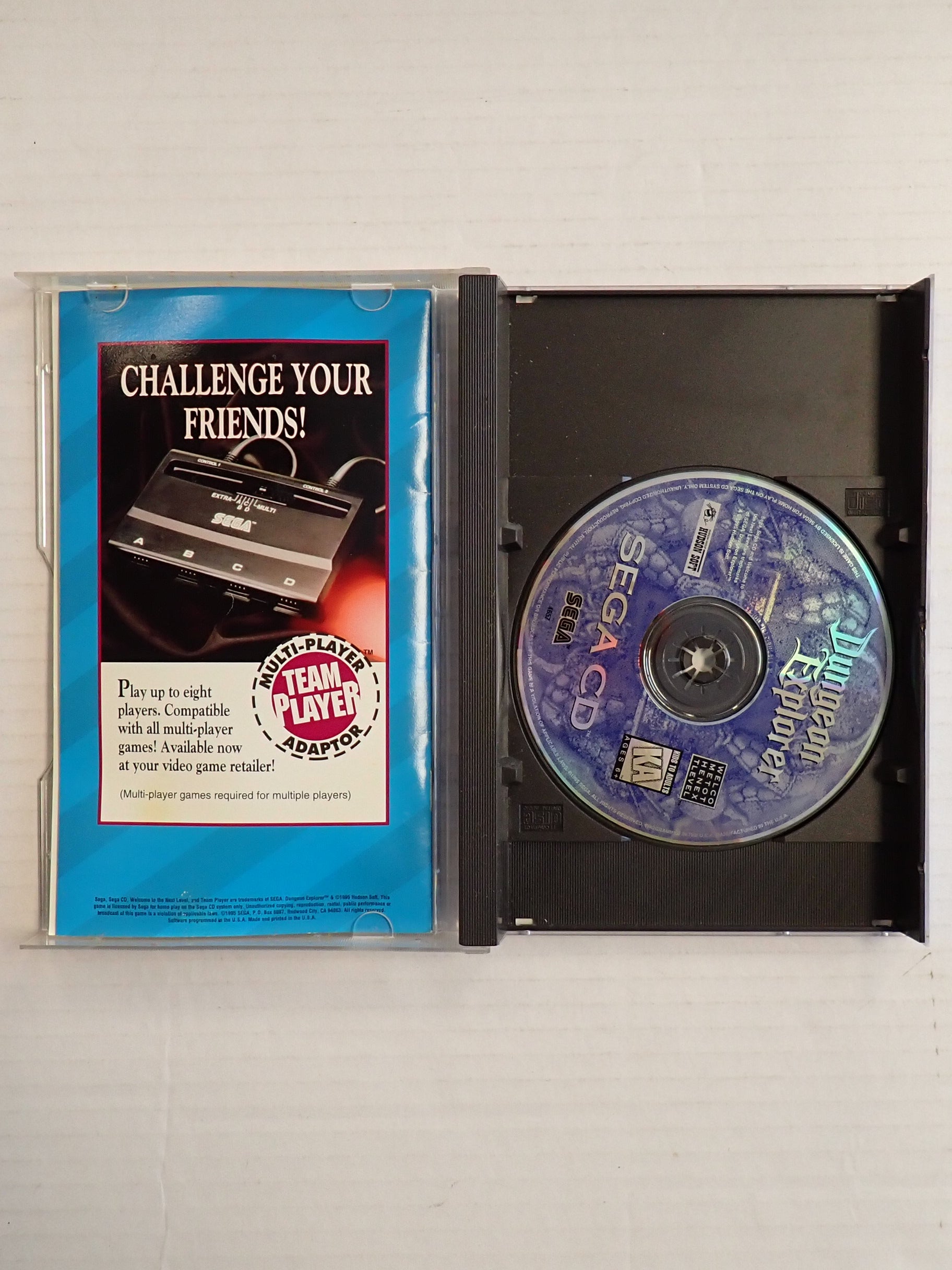 Dungeon Explorer - Sega CD
