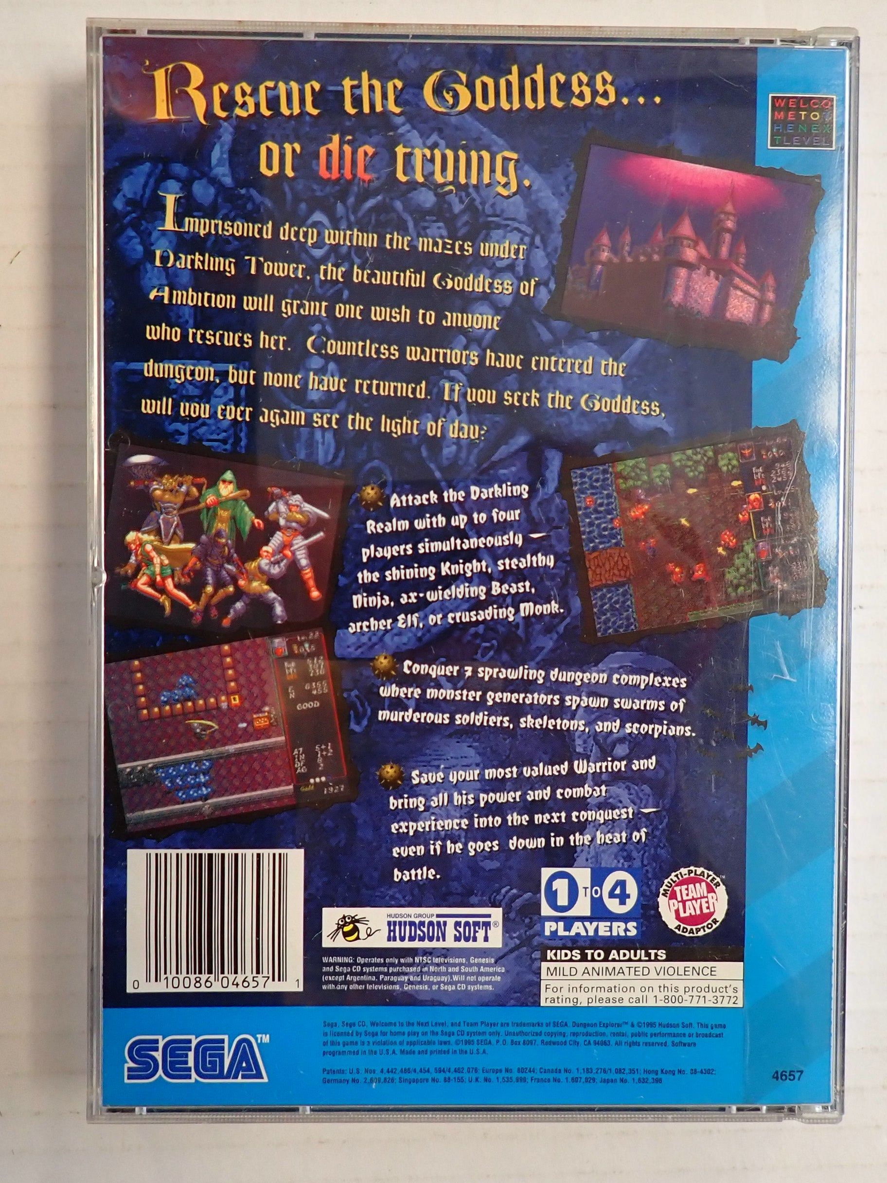 Dungeon Explorer - Sega CD