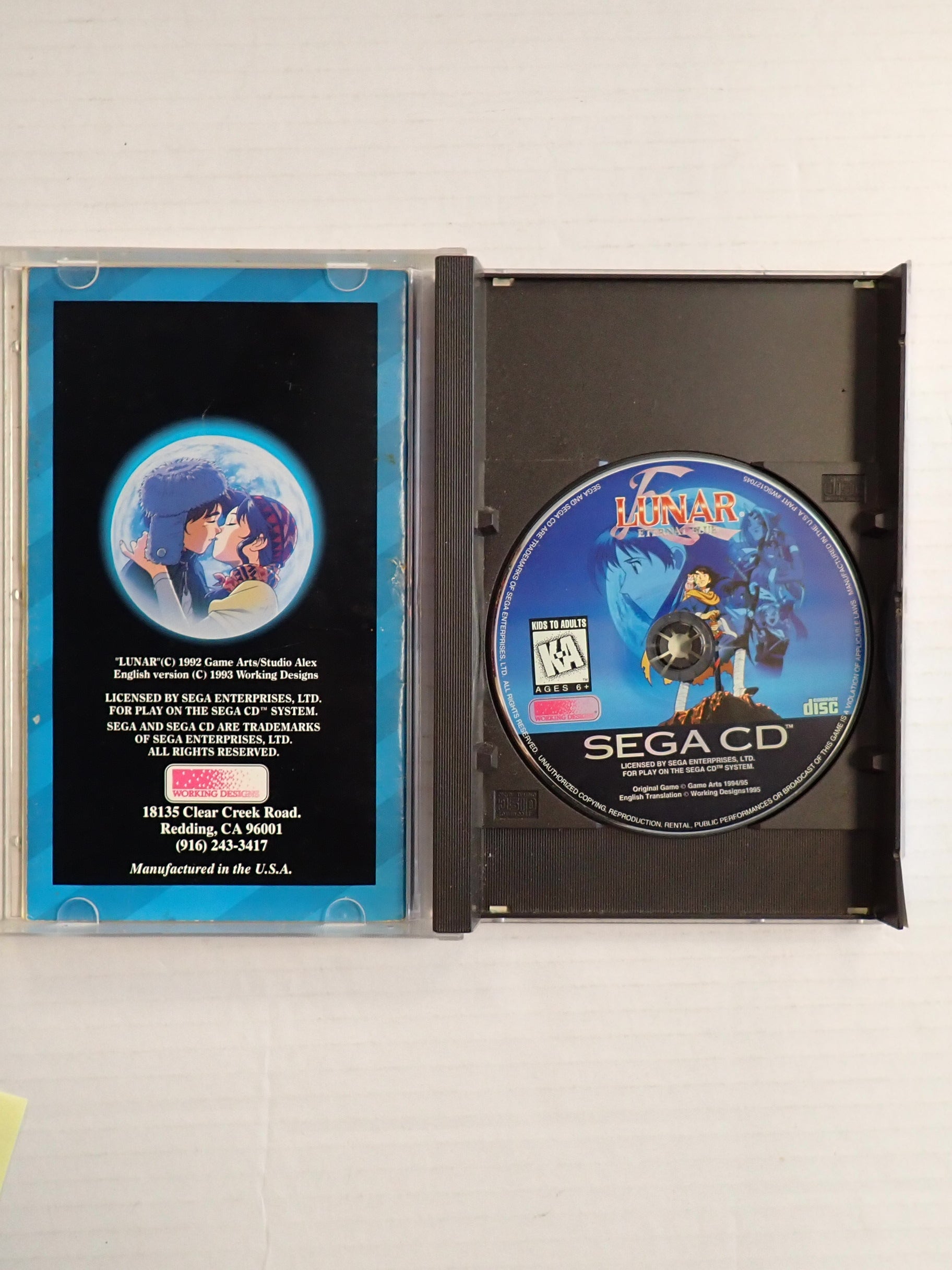 Lunar The Silver Star - Sega CD