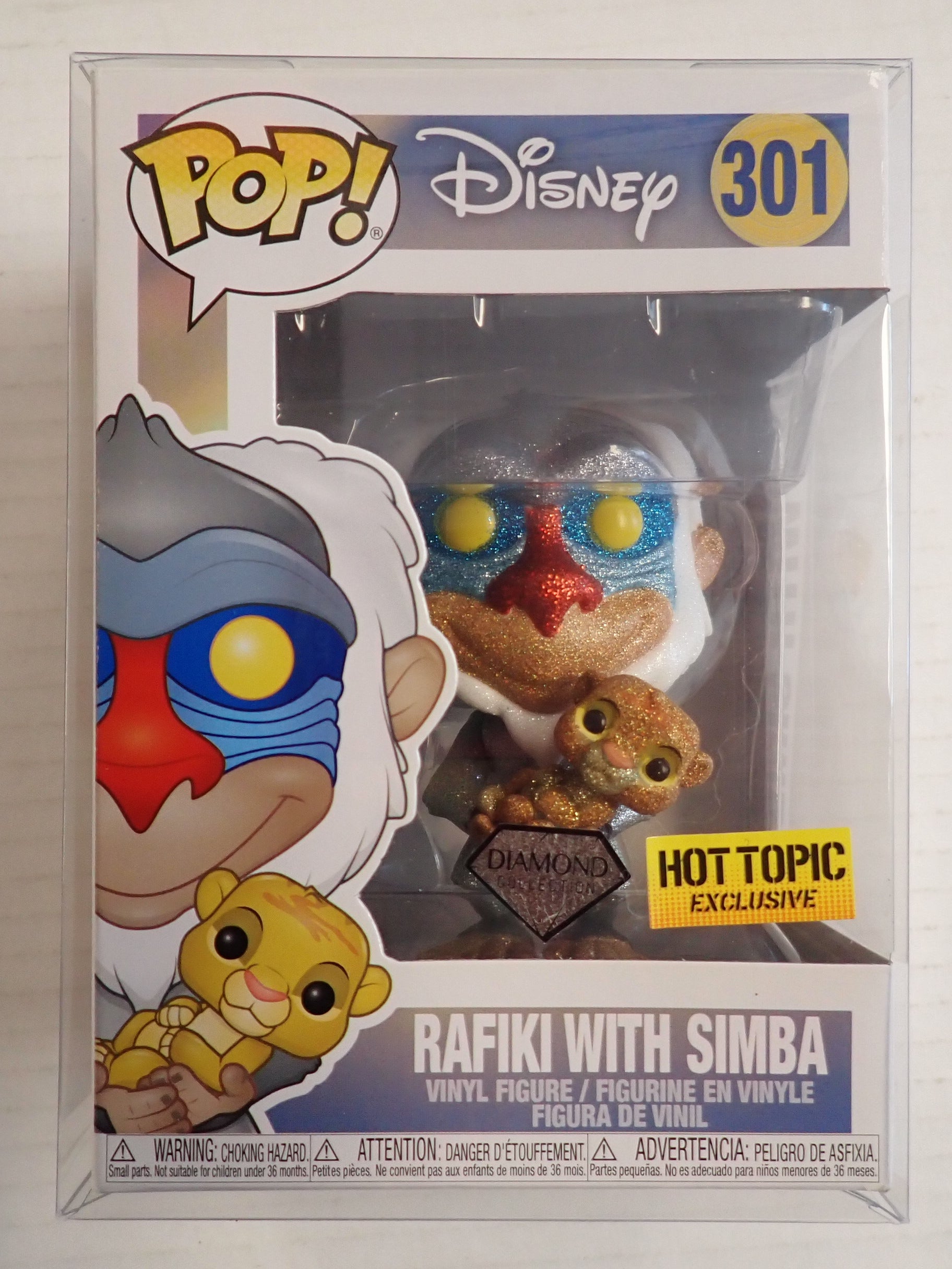 Rafiki with Simba (Diamond) - POP! #301