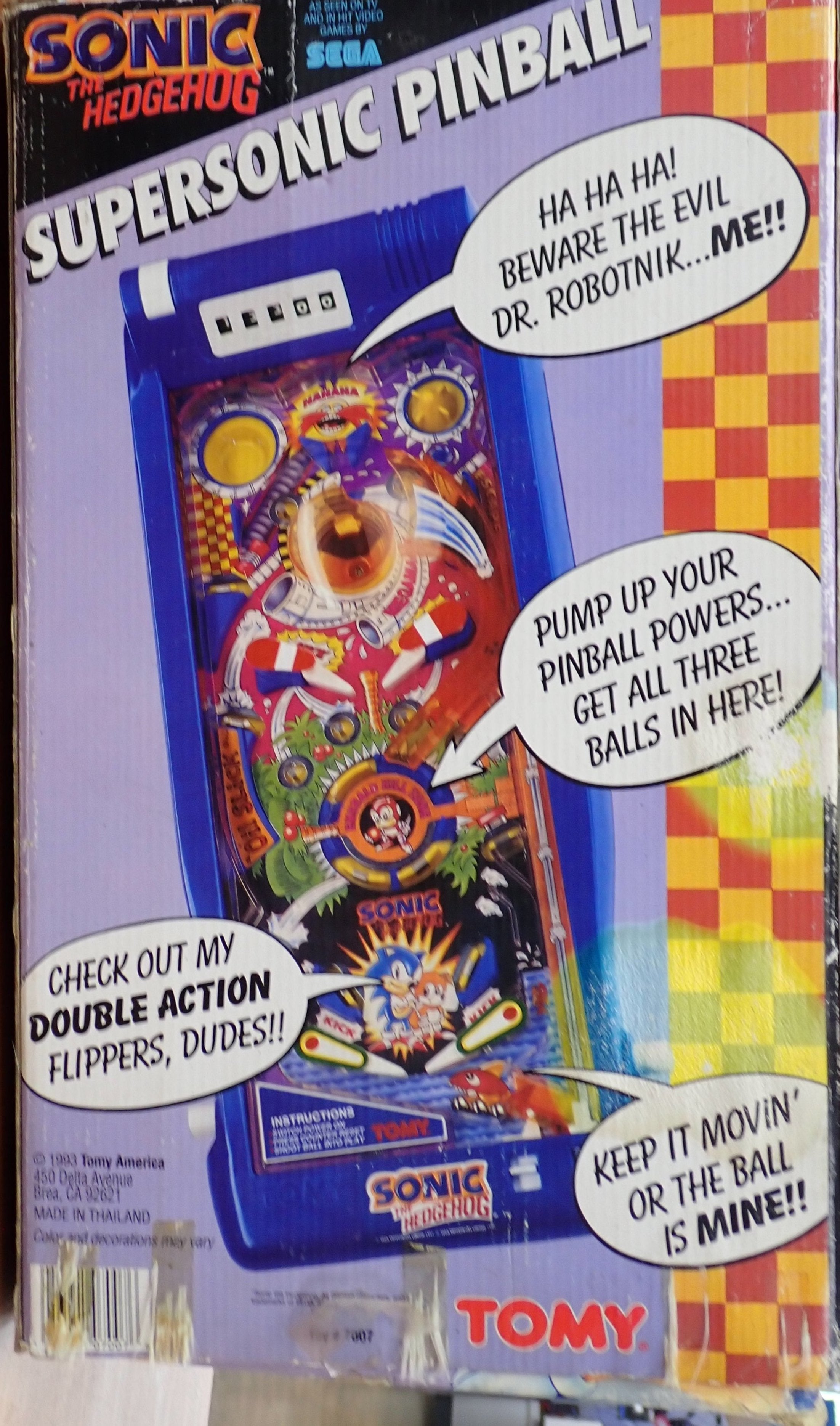 Sonic the Hedgehog Supersonic Pinball