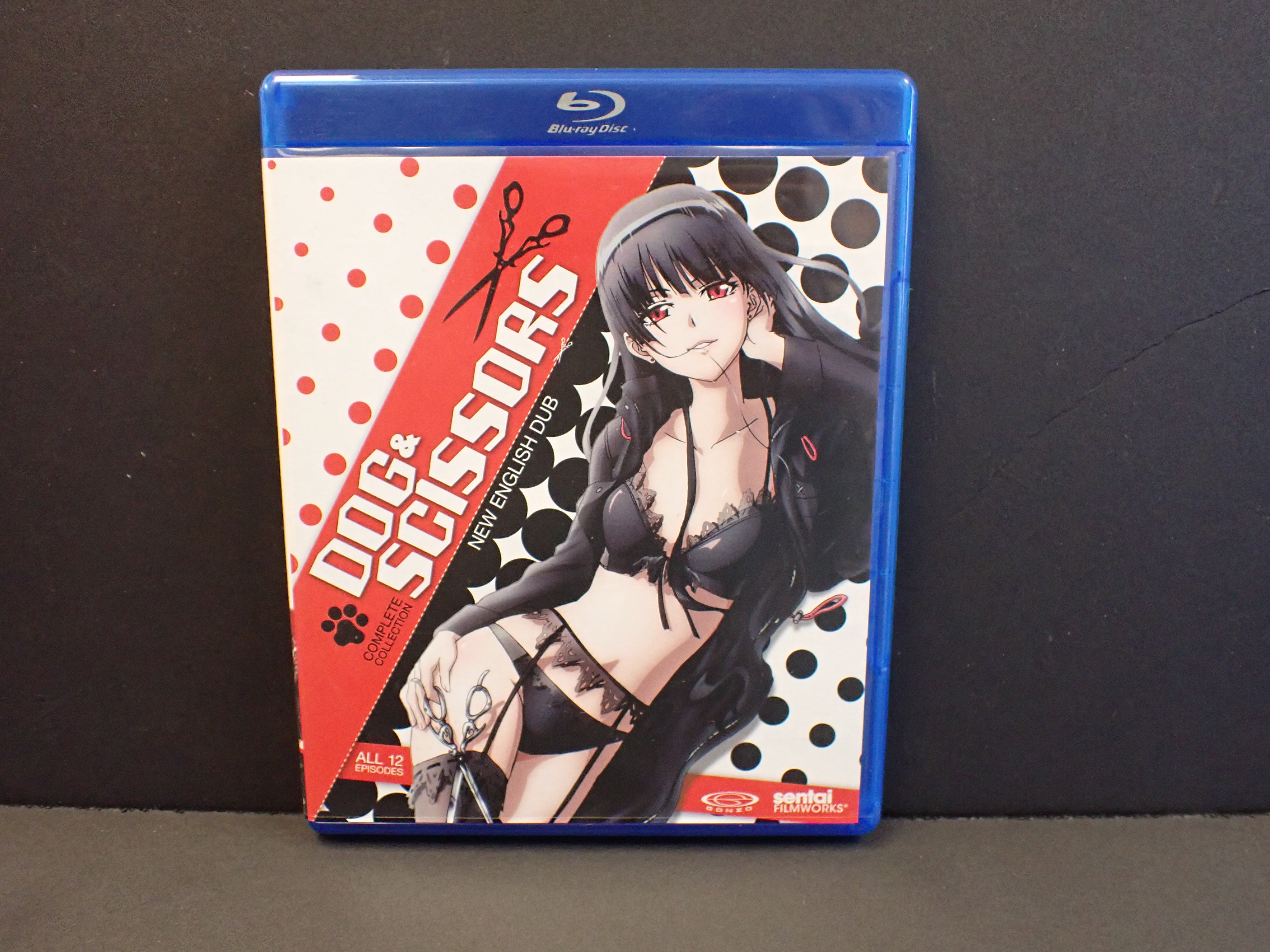 Dog & Scissors/ [Blu-ray] [Import] Buy Merchandise Dog \u0026 Scissors: Kirihime Natsuno PVC Figure Import