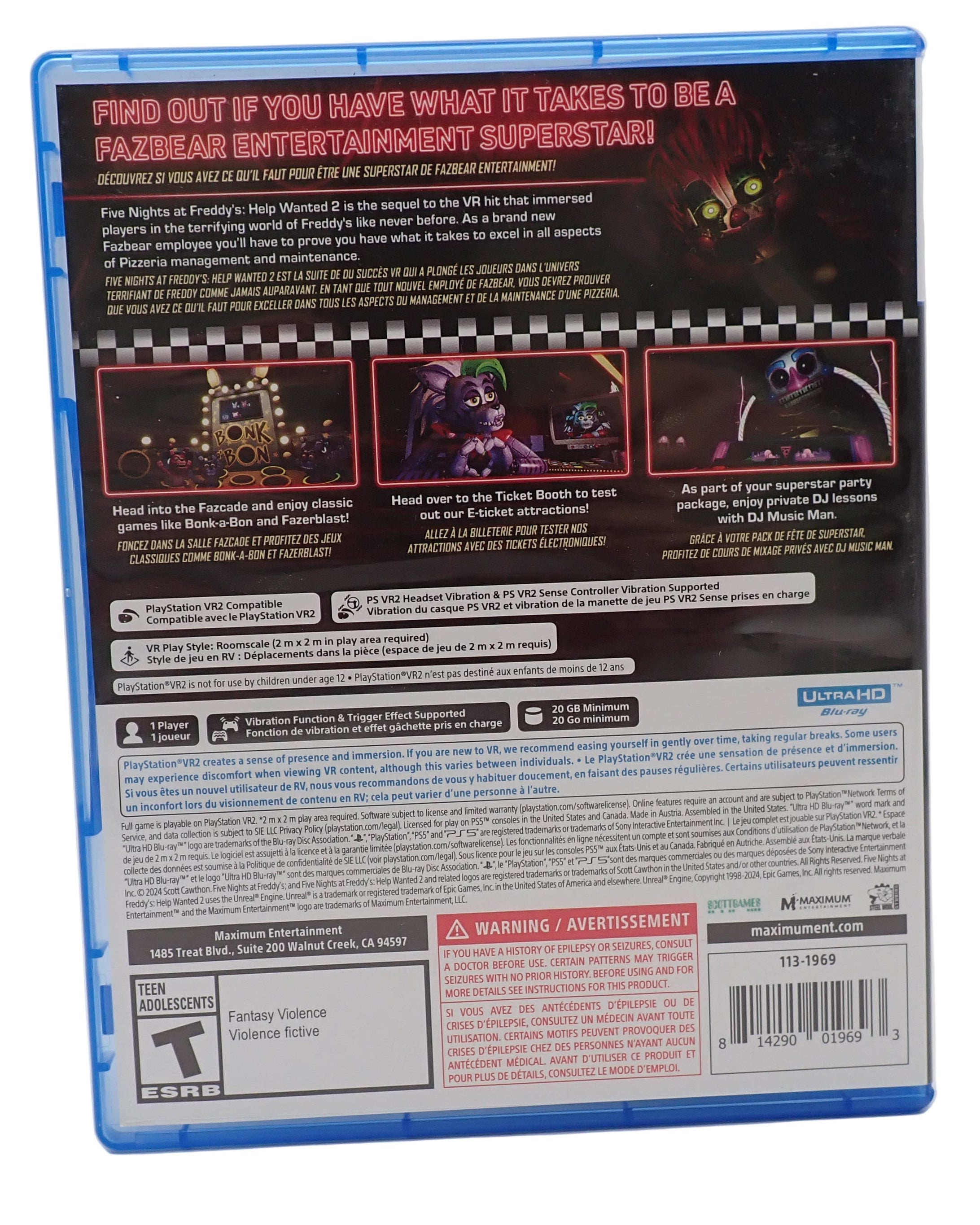 Five Nights at Freddy's Help Wanted 2 - PS5