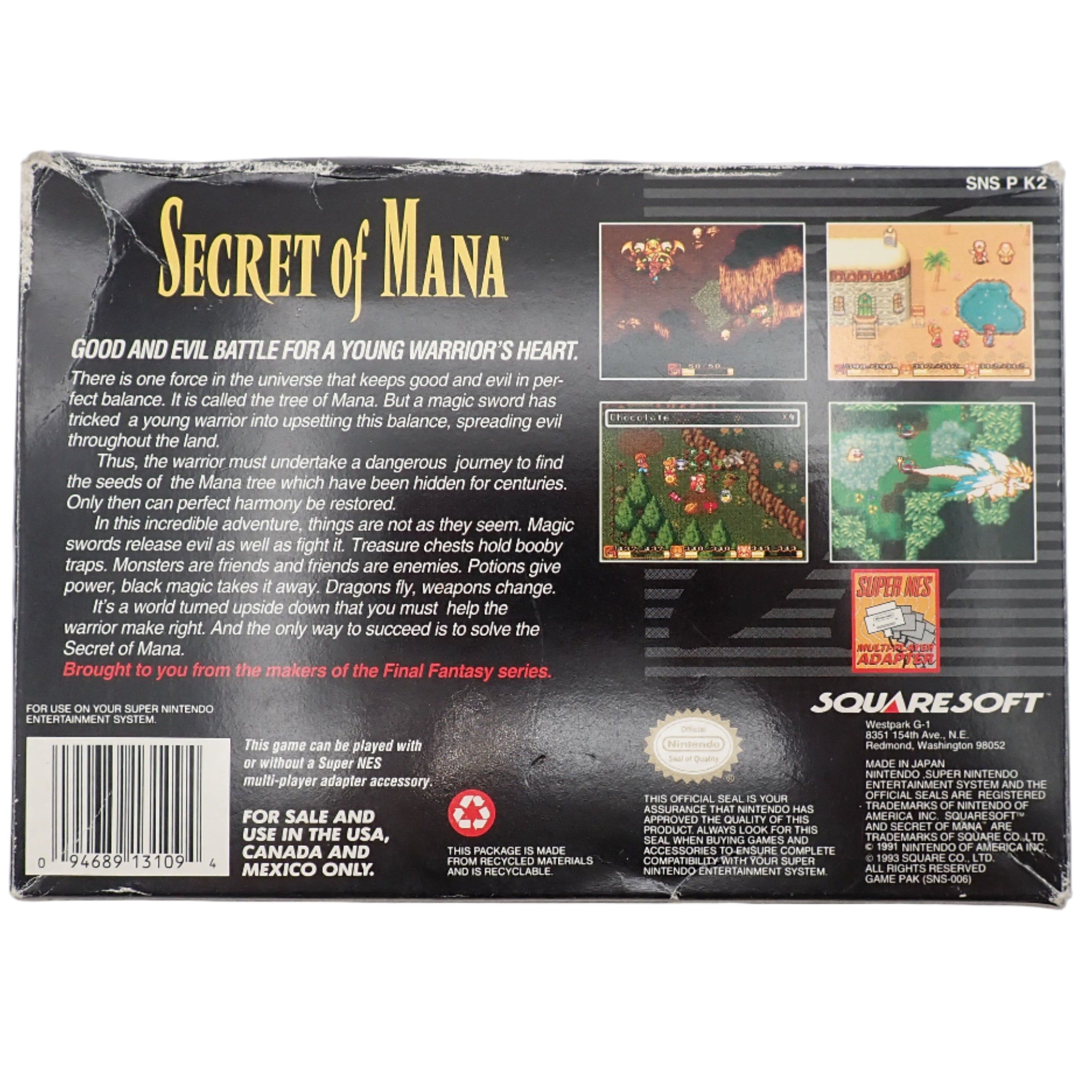 The Secret of Mana - SNES