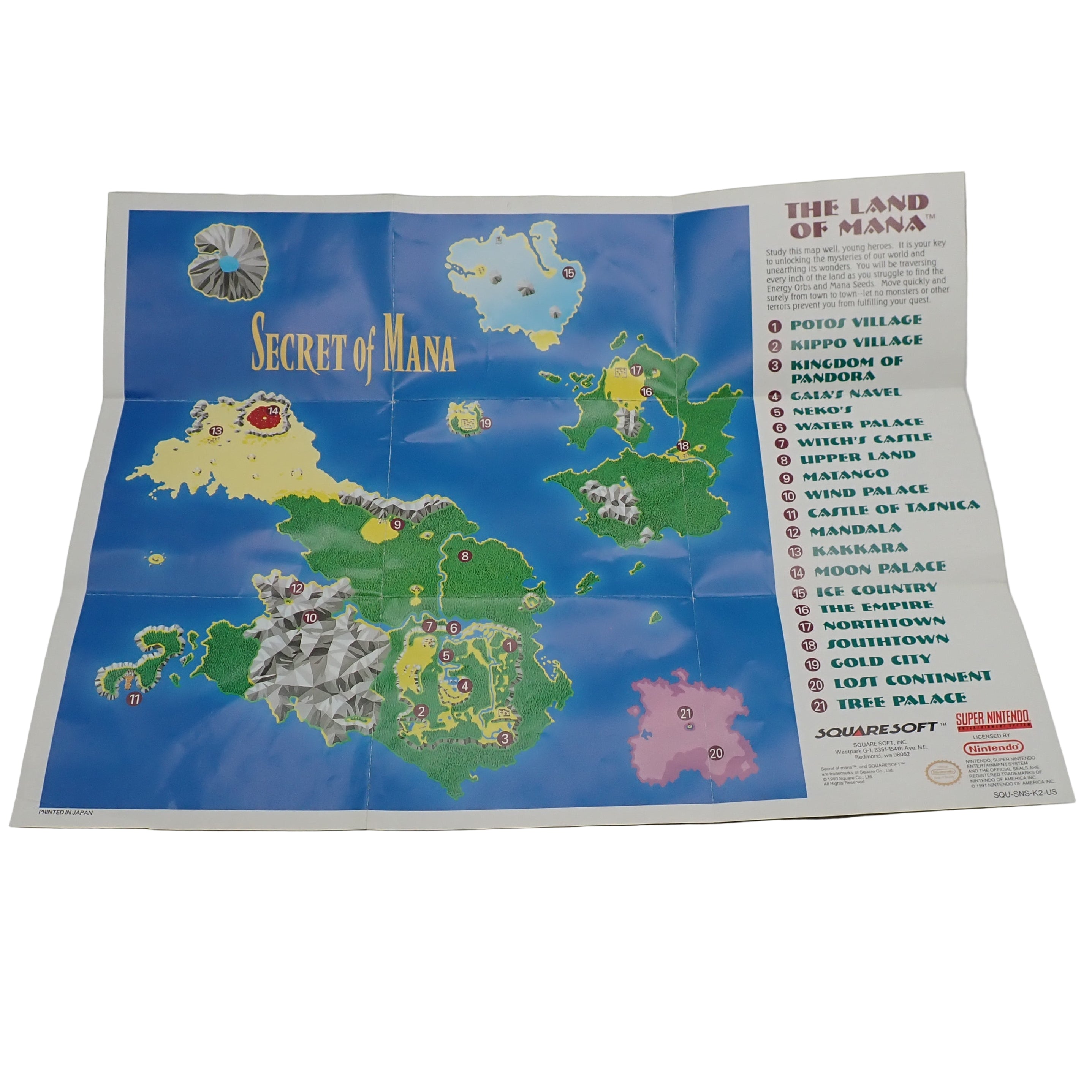 The Secret of Mana - SNES