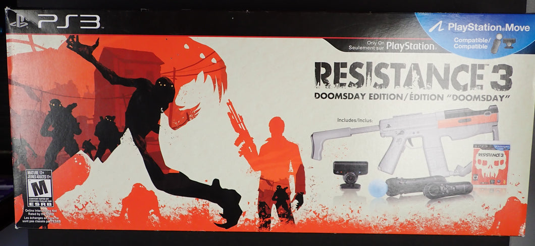 Resistance 3 PS3 doomsday edition