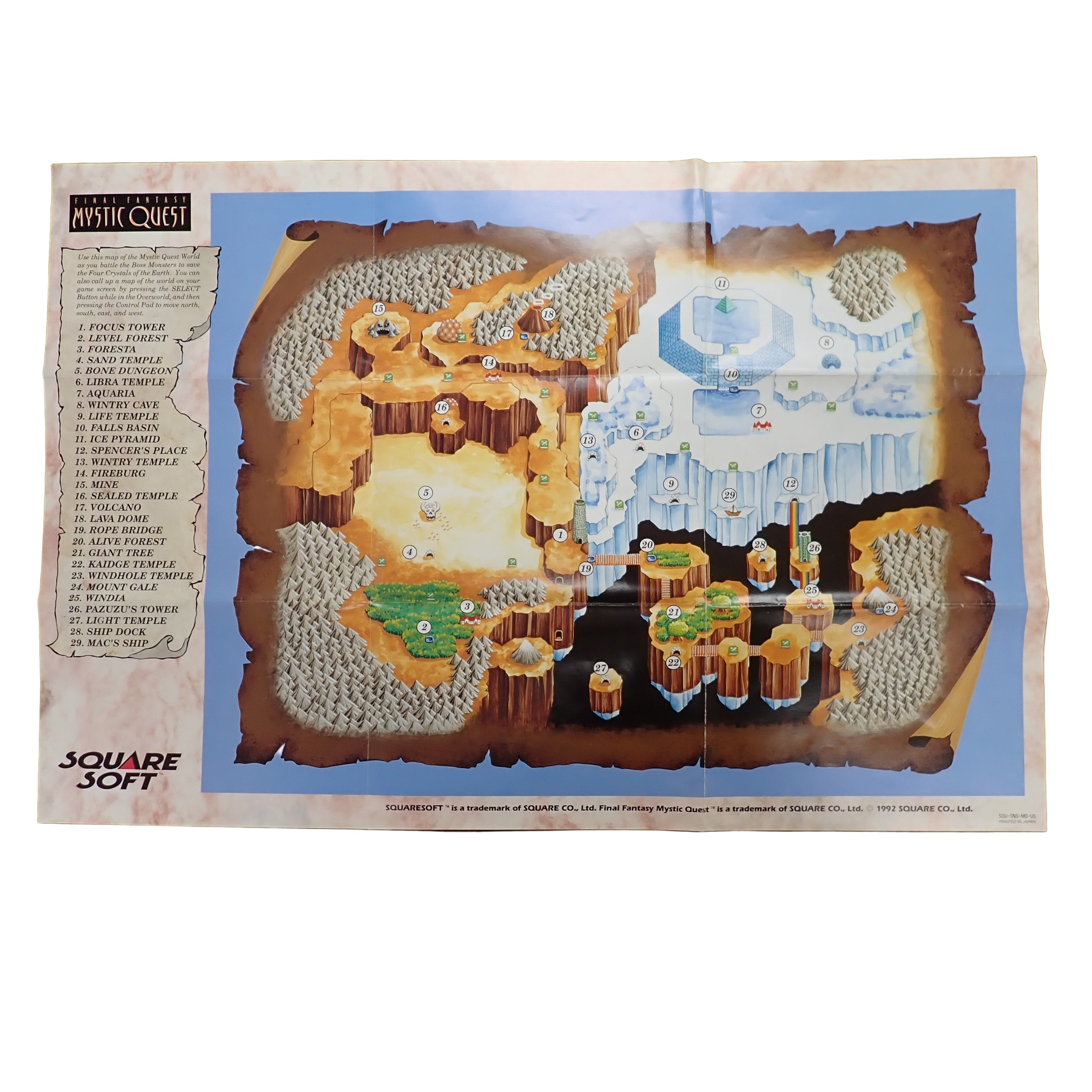 Final Fantasy Mystic Quest - SNES