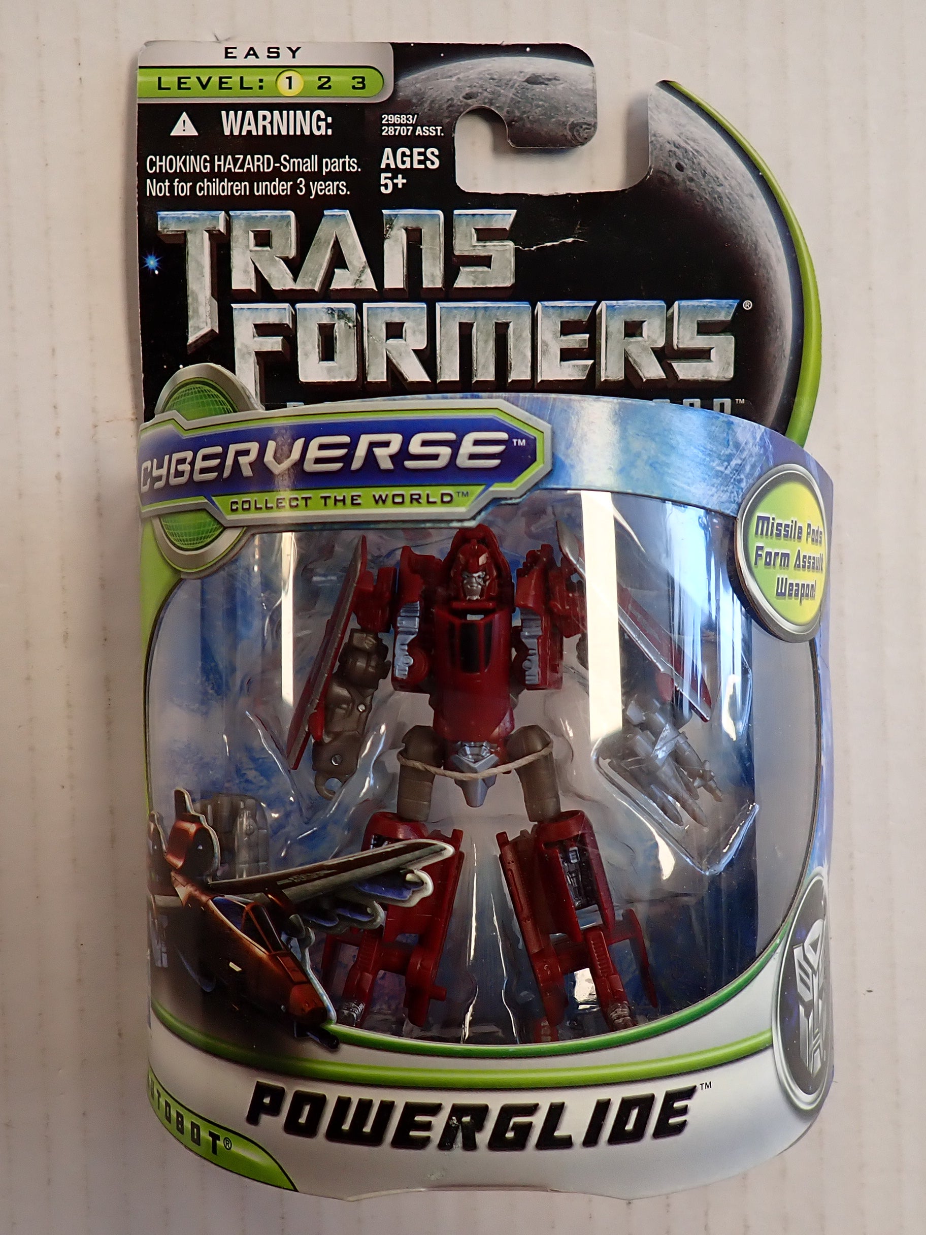 Powerglide Commander Class Cyberverse Dark of the Moon - Hasbro [Pre-Owned]