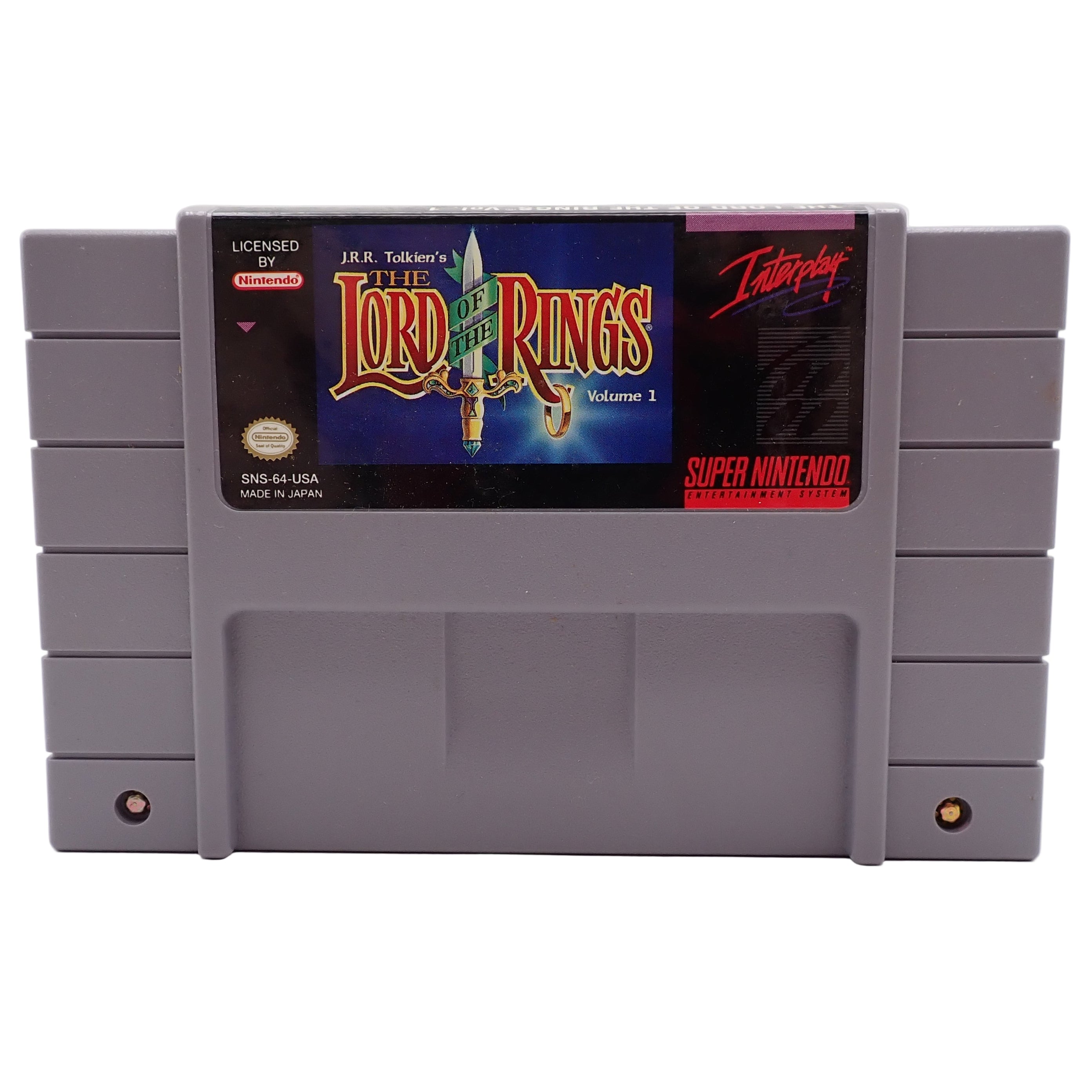 The Lord of the Rings: Volume 1 - SNES