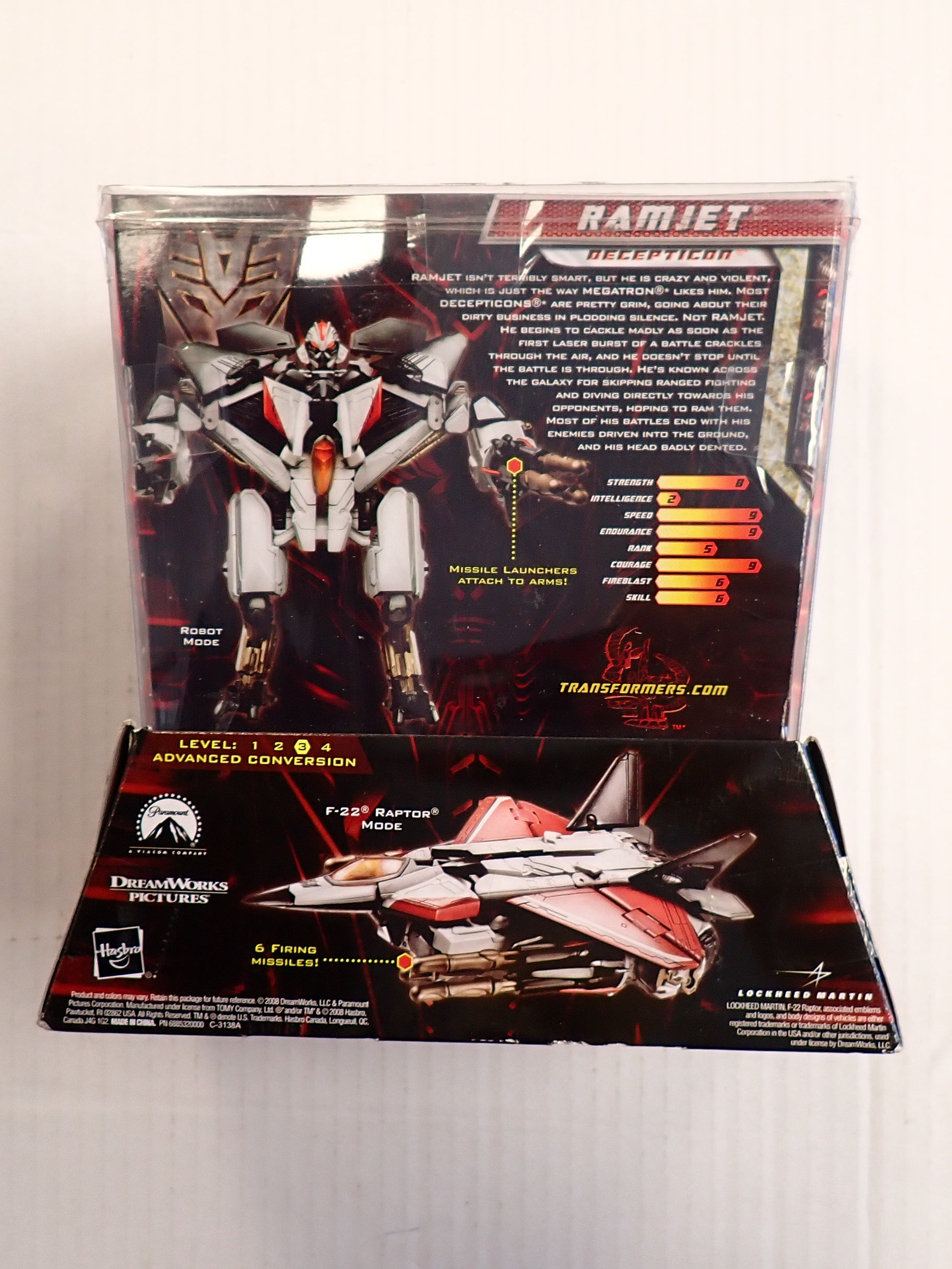 Ramjet Voyager Class Revenge of the Fallen - Hasbro [Pre-Owned]
