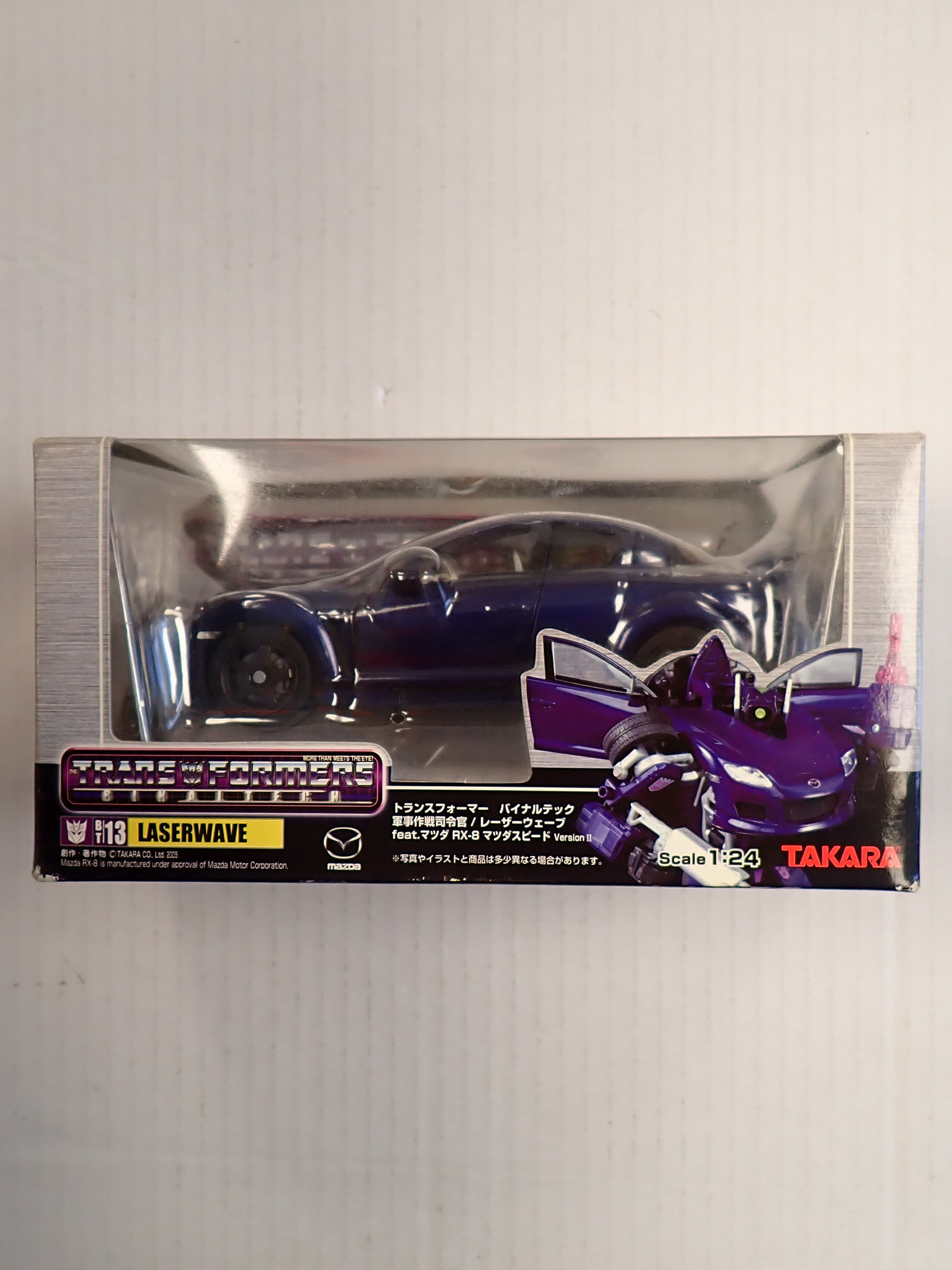 Laserwave BT-13 Mazda RX-8 Binaltech Shockwave - Takara [Pre-Owned]