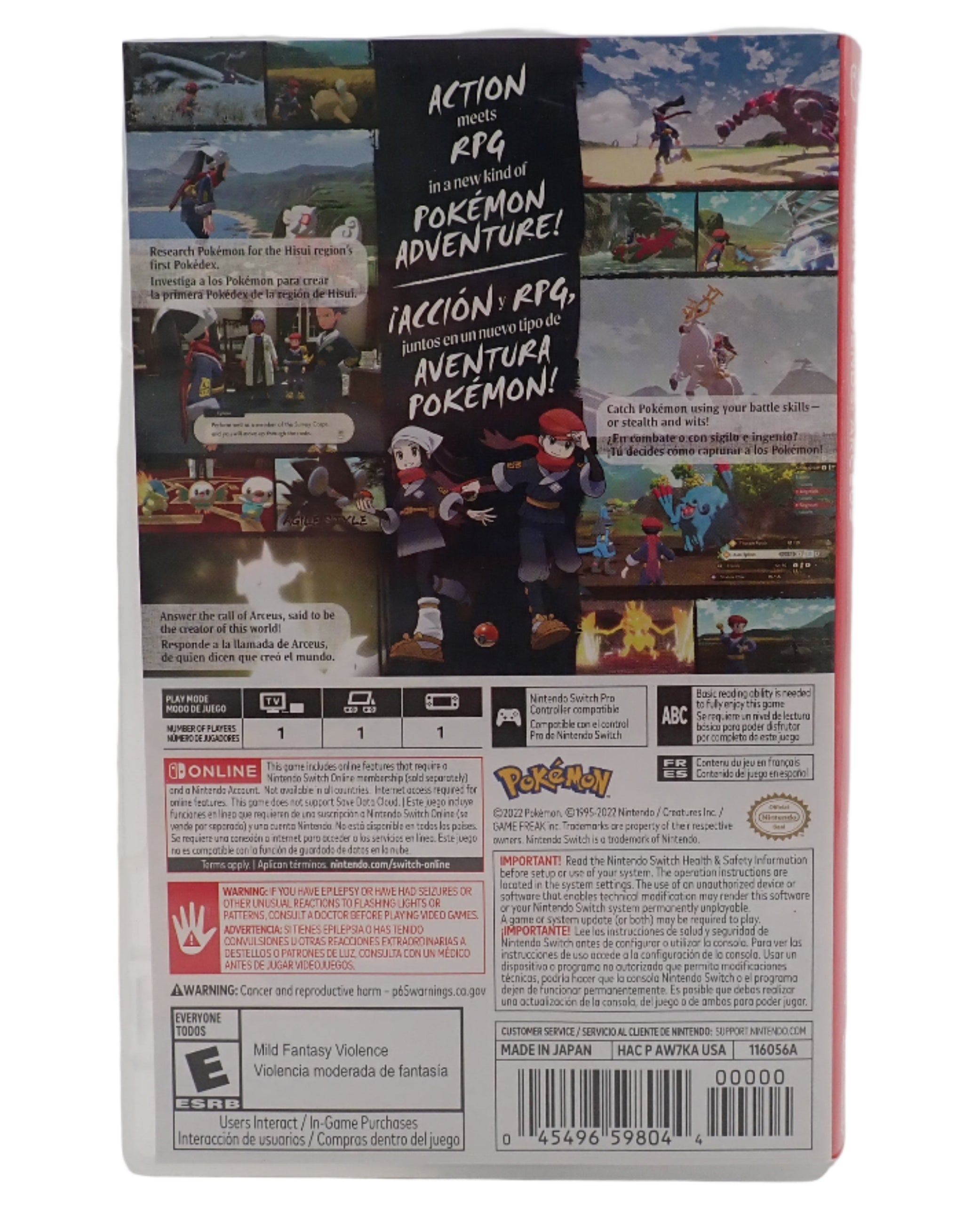 Pokémon Legends Arceus - Switch