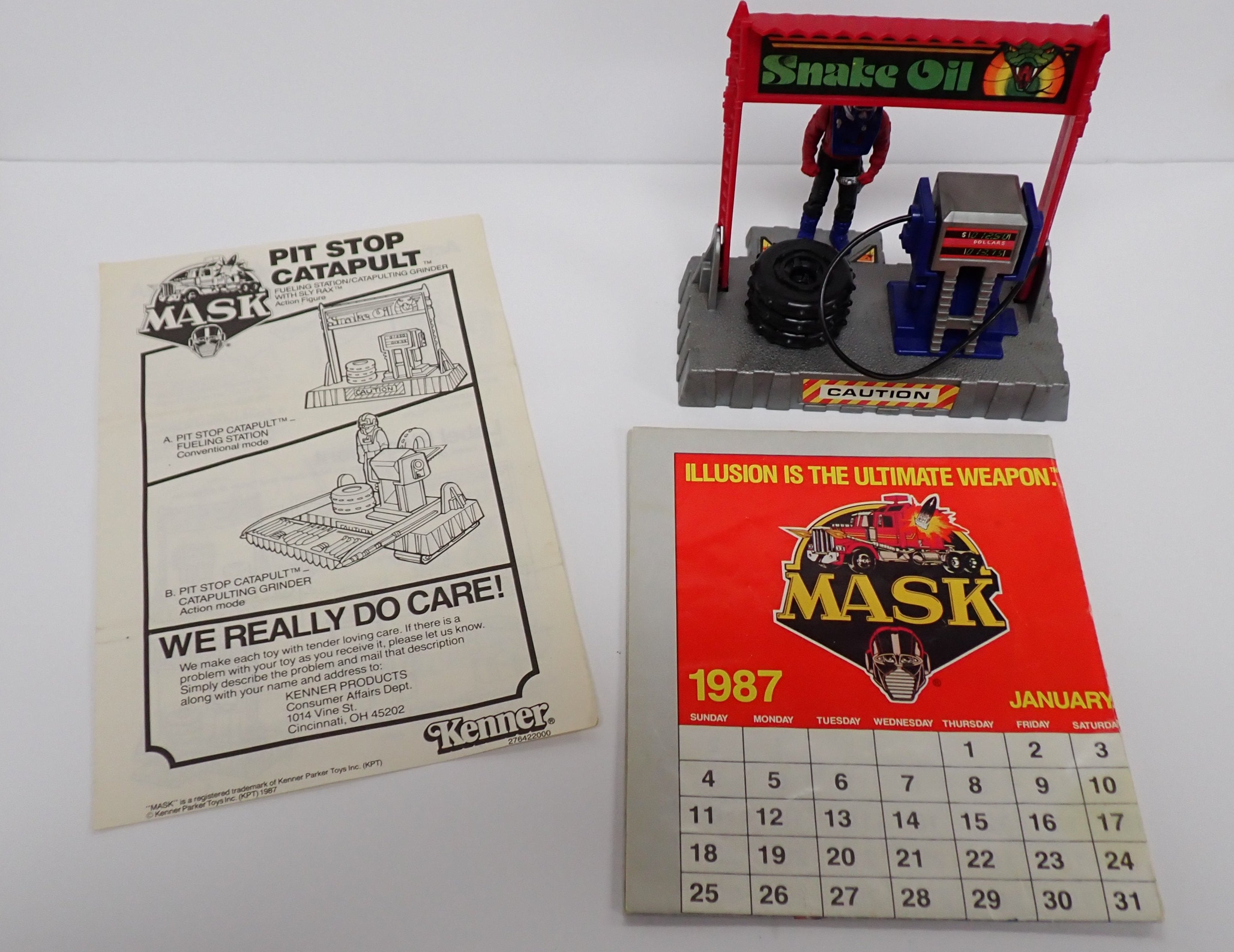 M.A.S.K. Pit Stop Catapult (COMPLETE)
