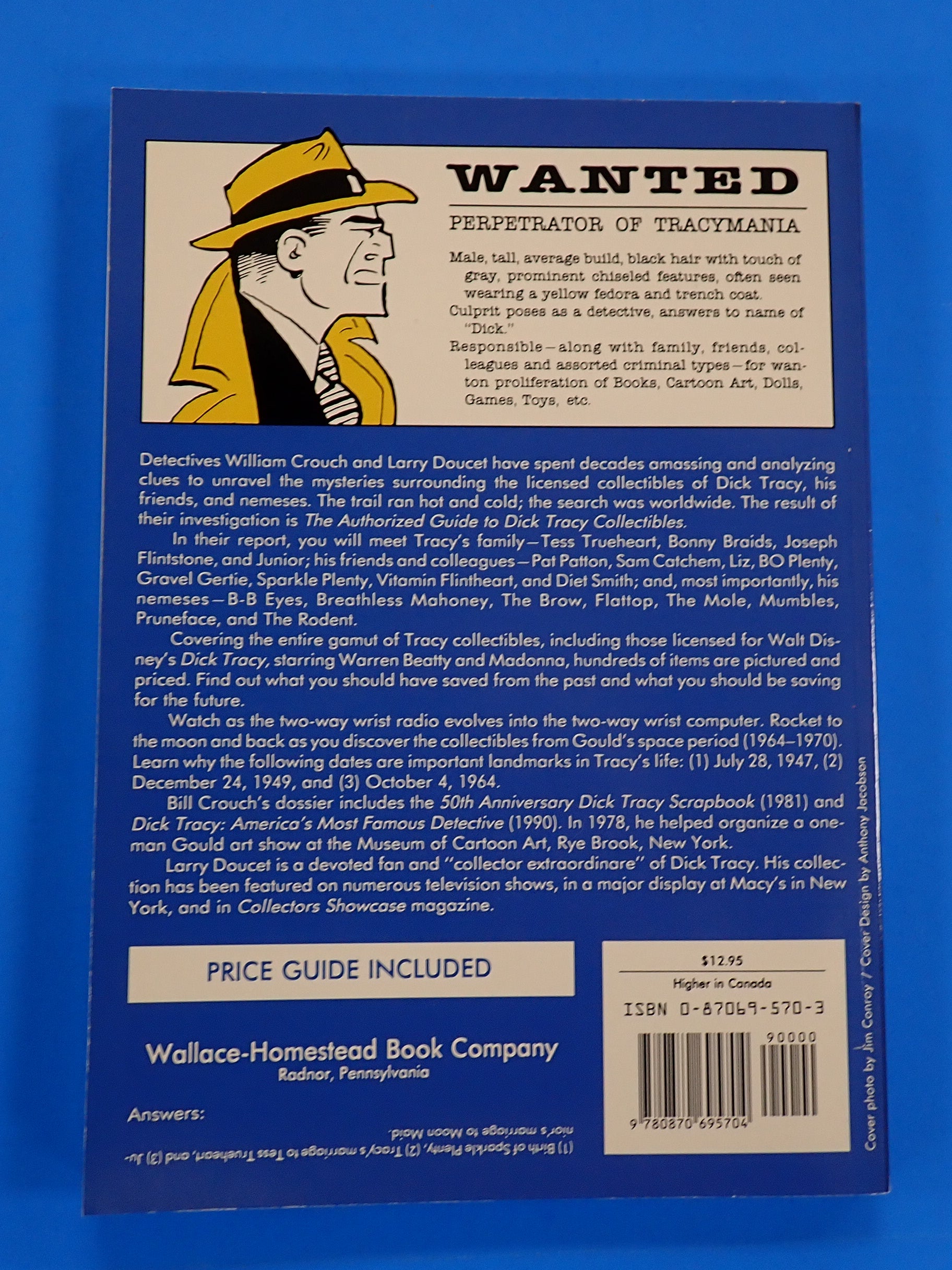 The Authorized Guide to Dick Tracy Collectibles [Pre-Owned]