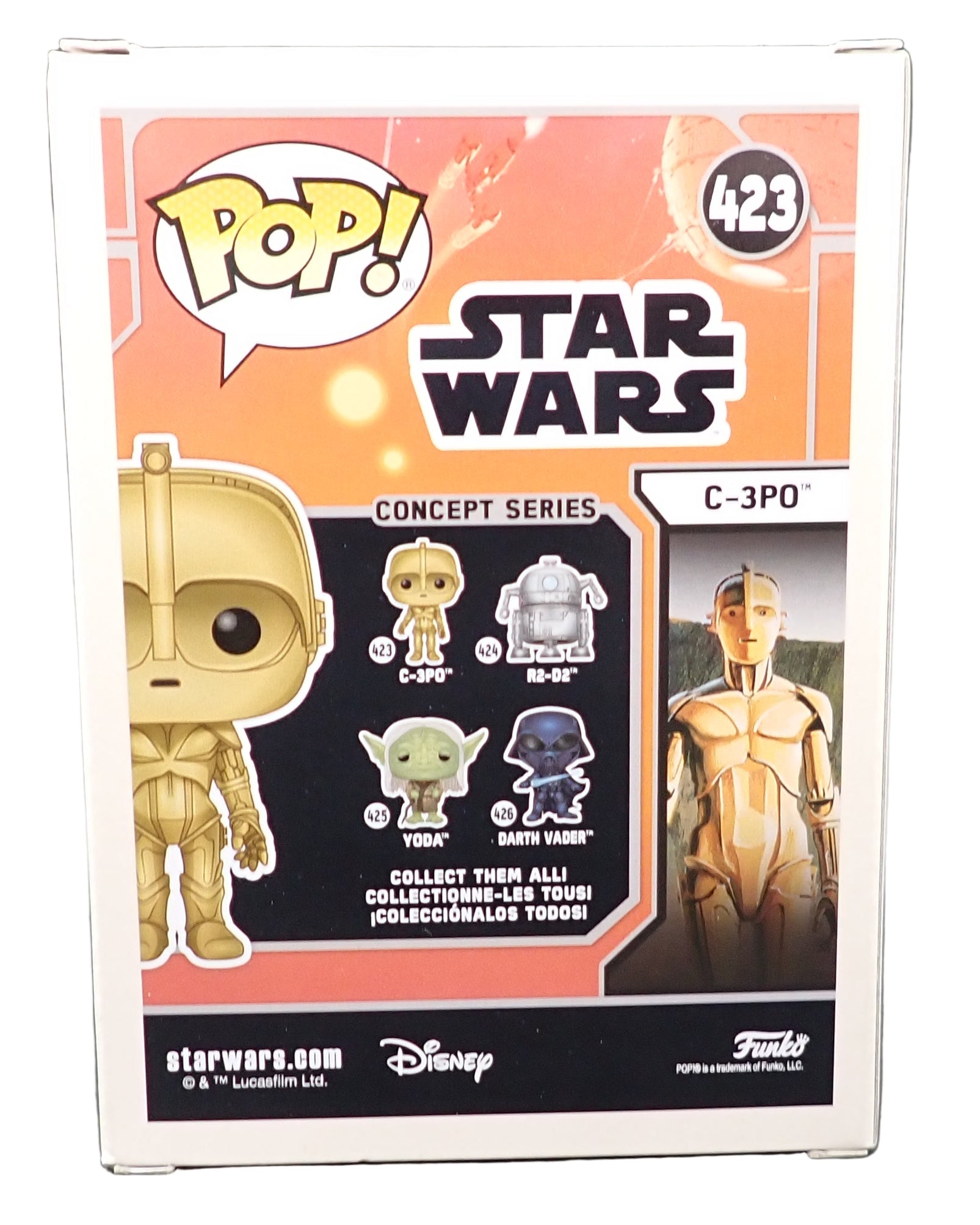 Concept Series C-3PO - POP! #423