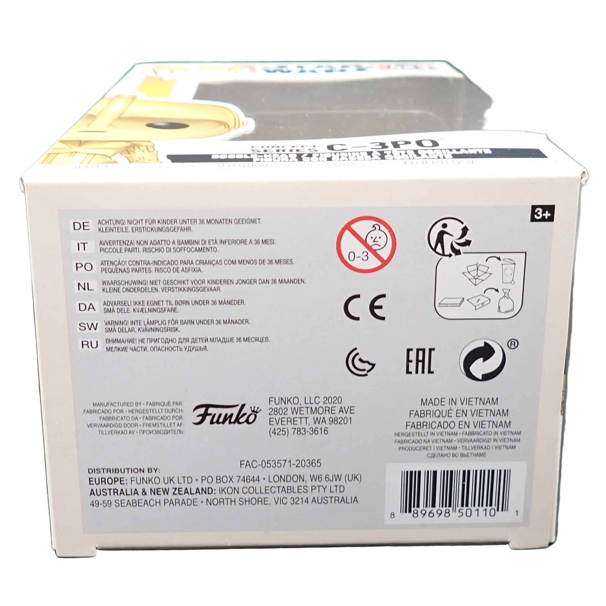 Concept Series C-3PO - POP! #423