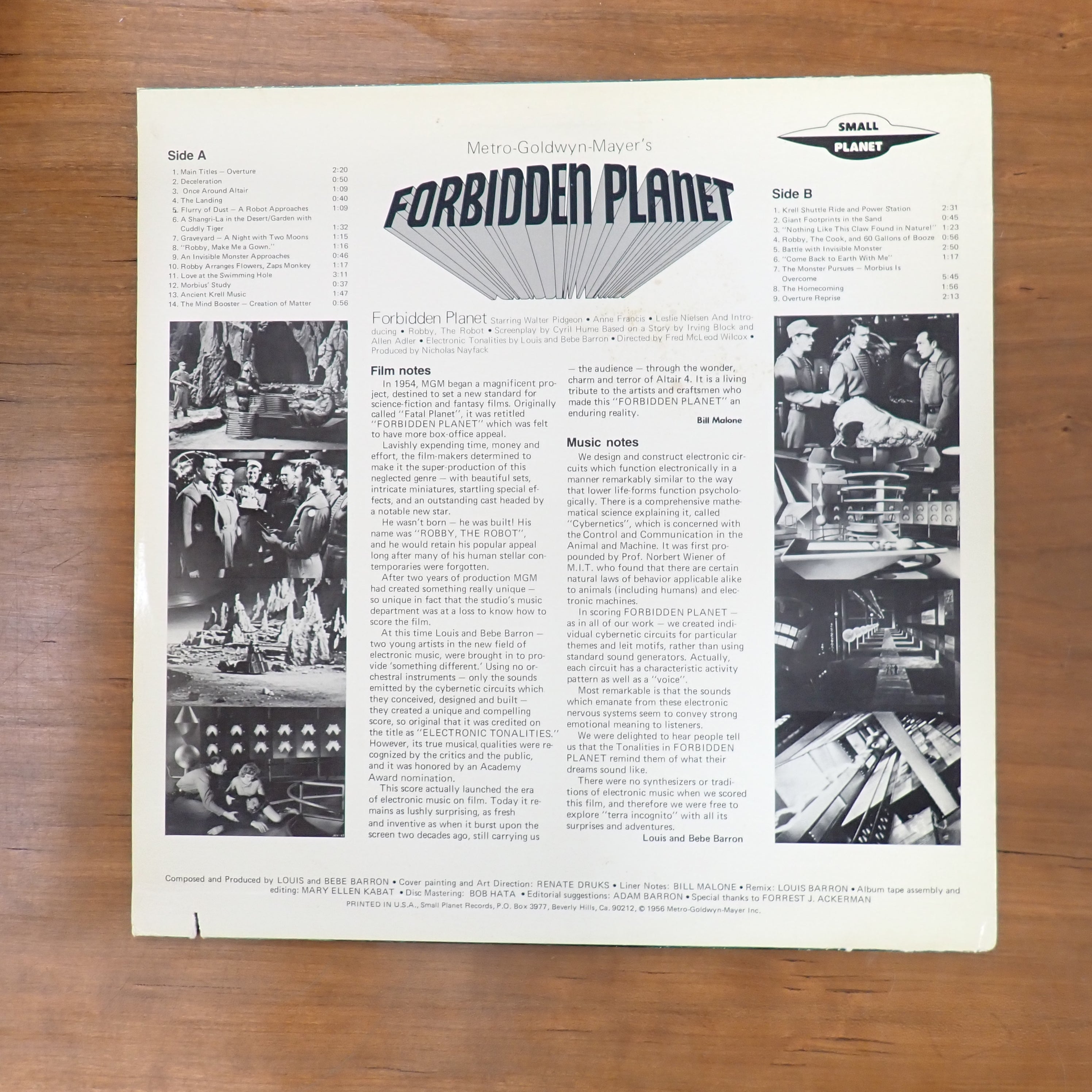 Louis & Bebe Barron - Forbidden Planet