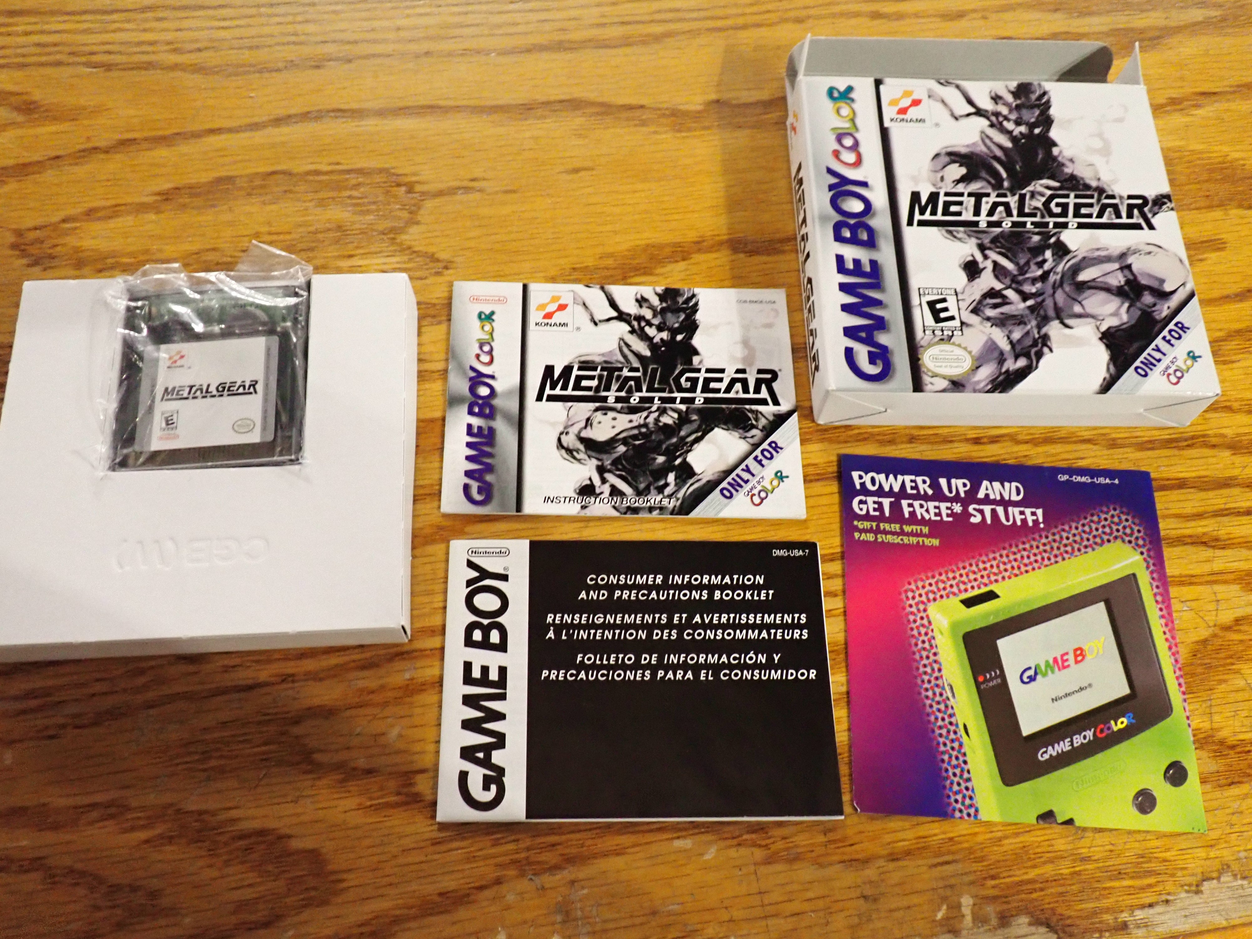Metal Gear Solid - Gameboy Color