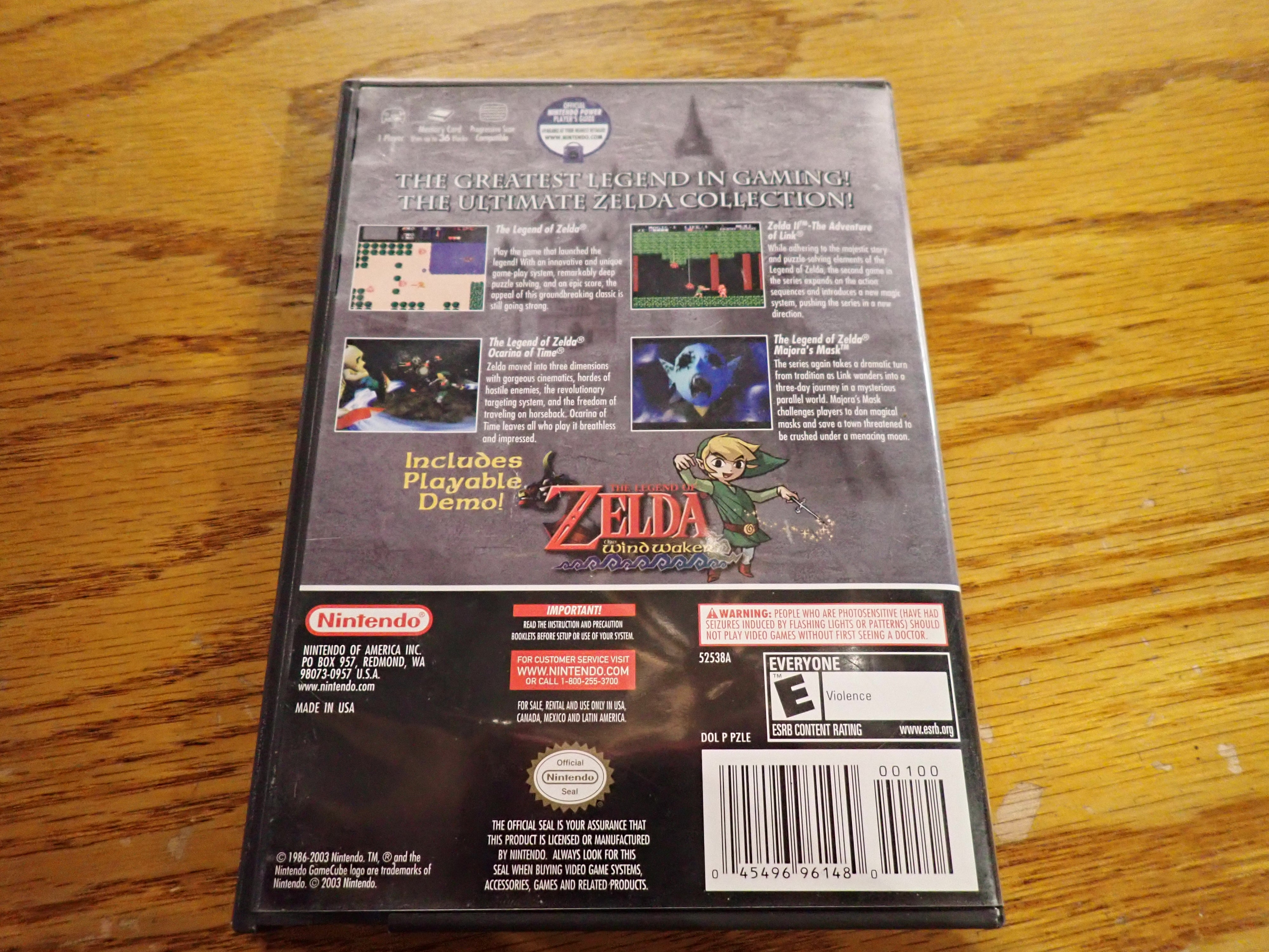 The Legend of Zelda Collector's Edition - GC