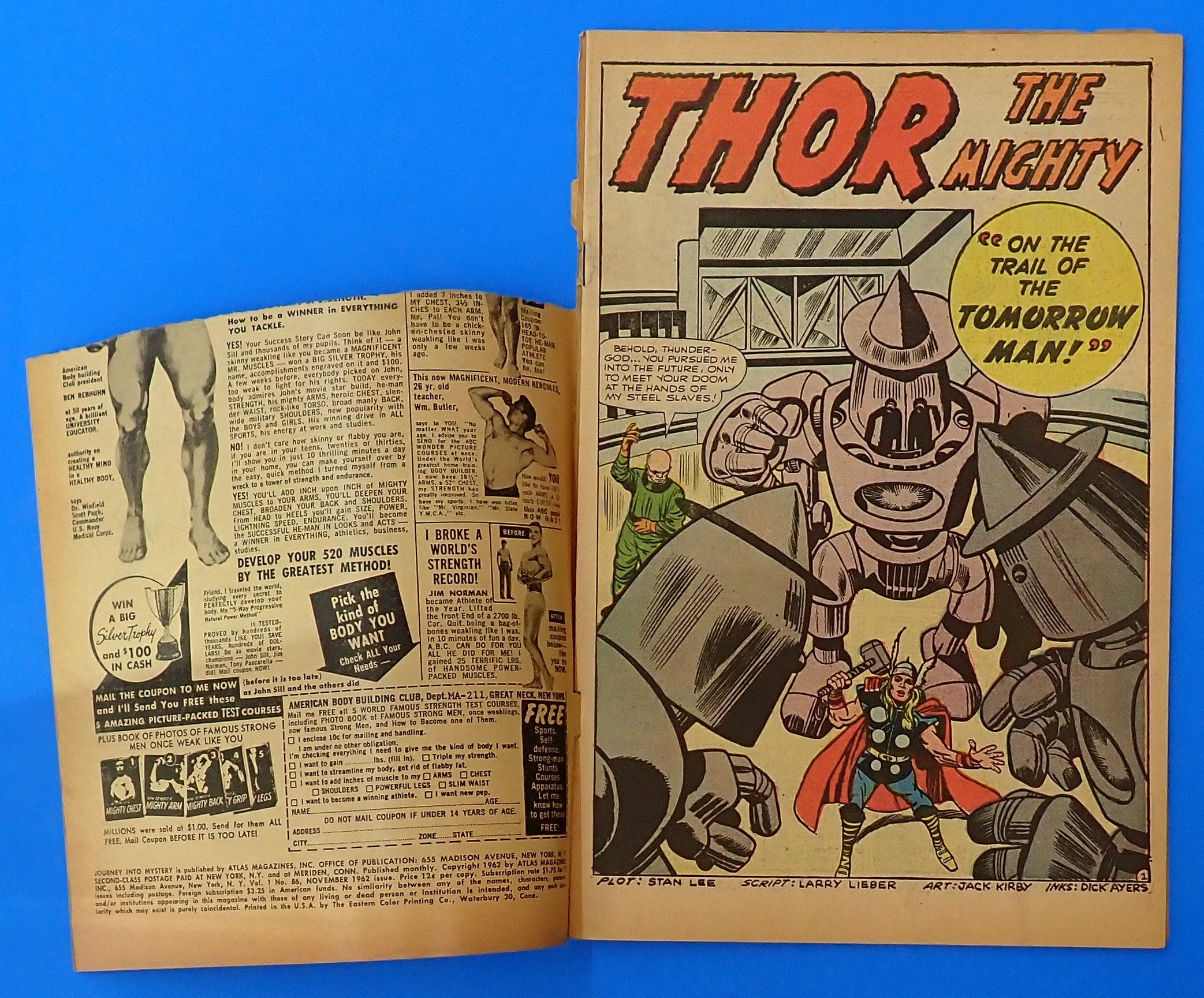 Journey Into Mystery #86 (1962) - FR (1.0) - 2nd Cameo Odin