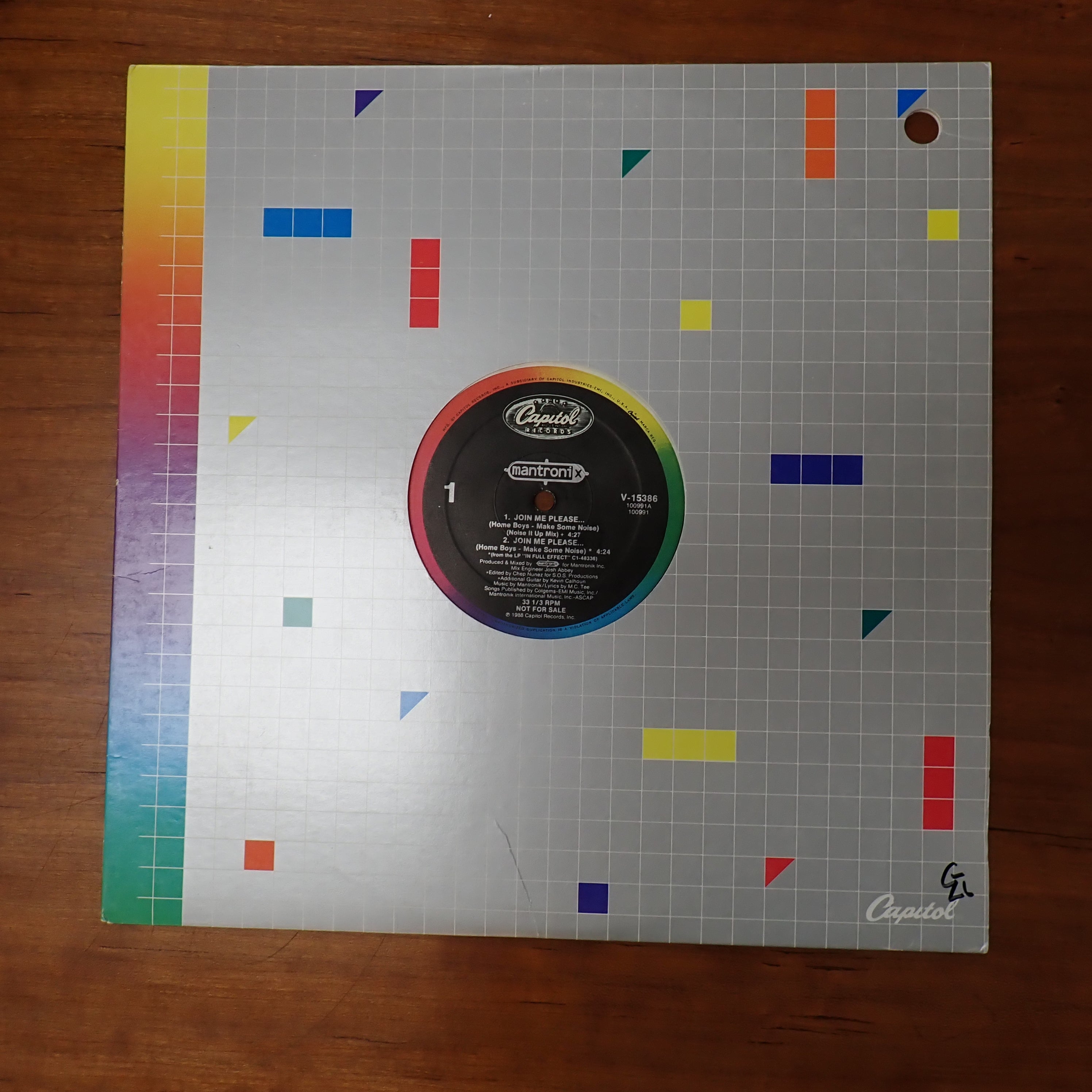 Mantronix - Join Me Please