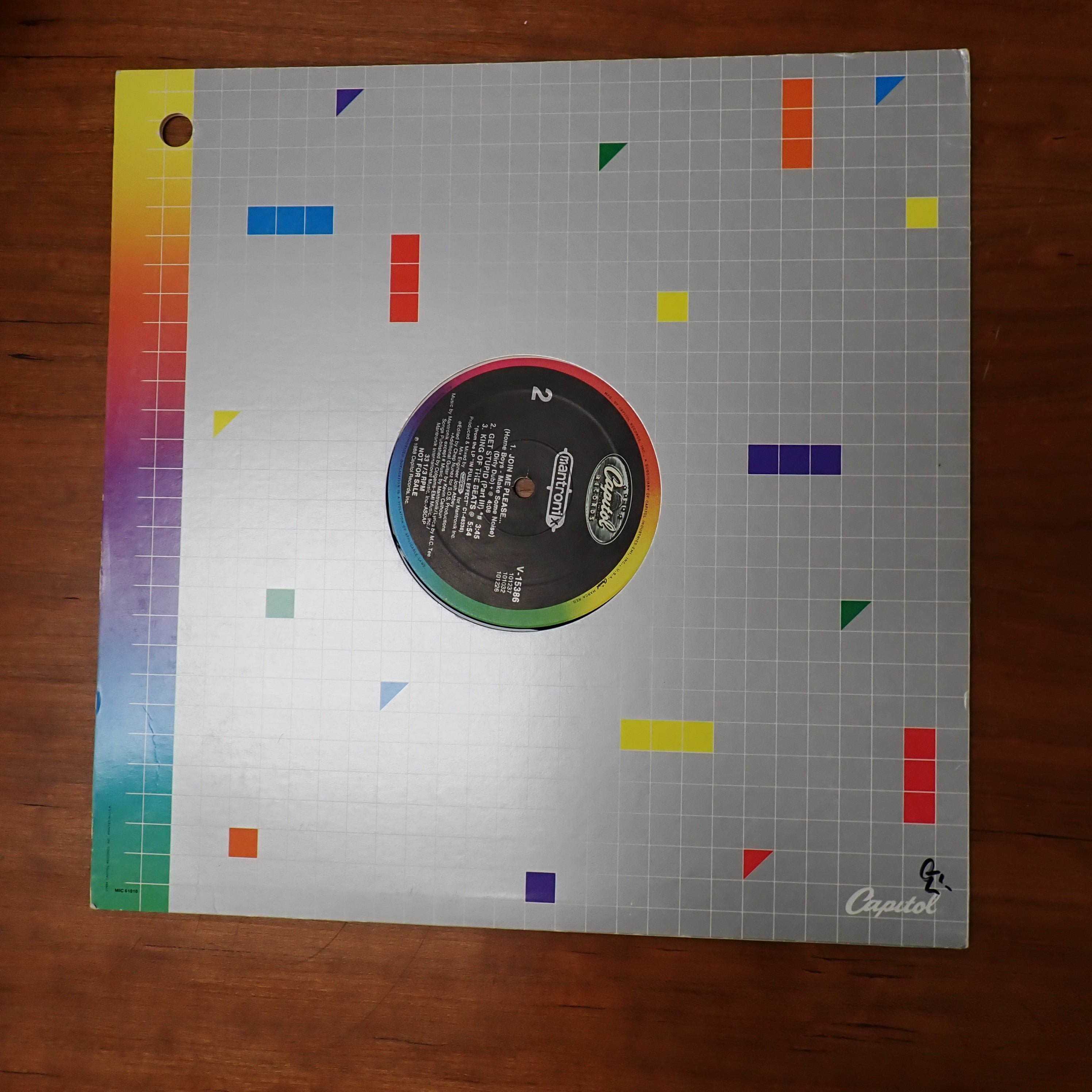 Mantronix - Join Me Please