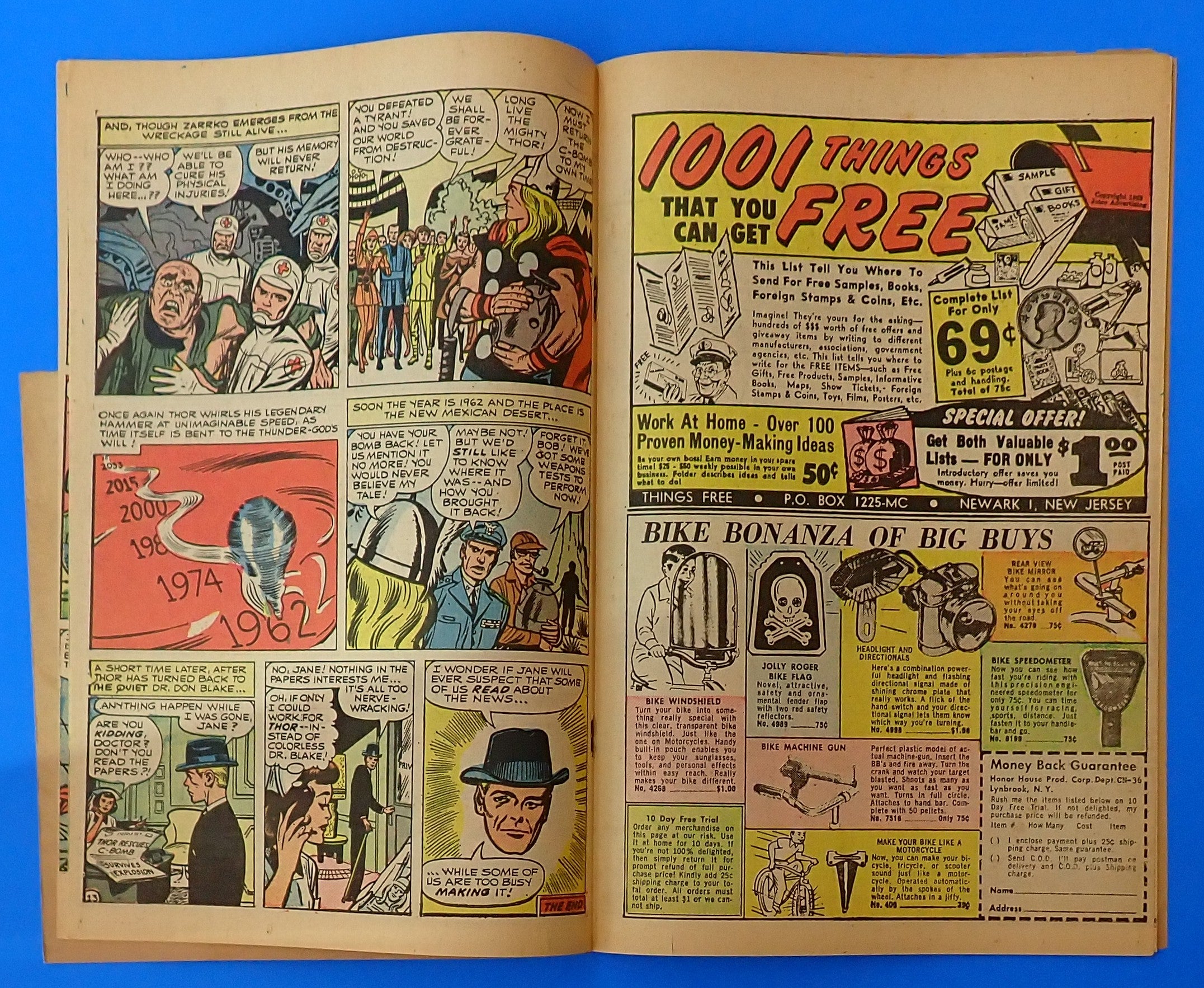 Journey Into Mystery #86 (1962) - FR (1.0) - 2nd Cameo Odin