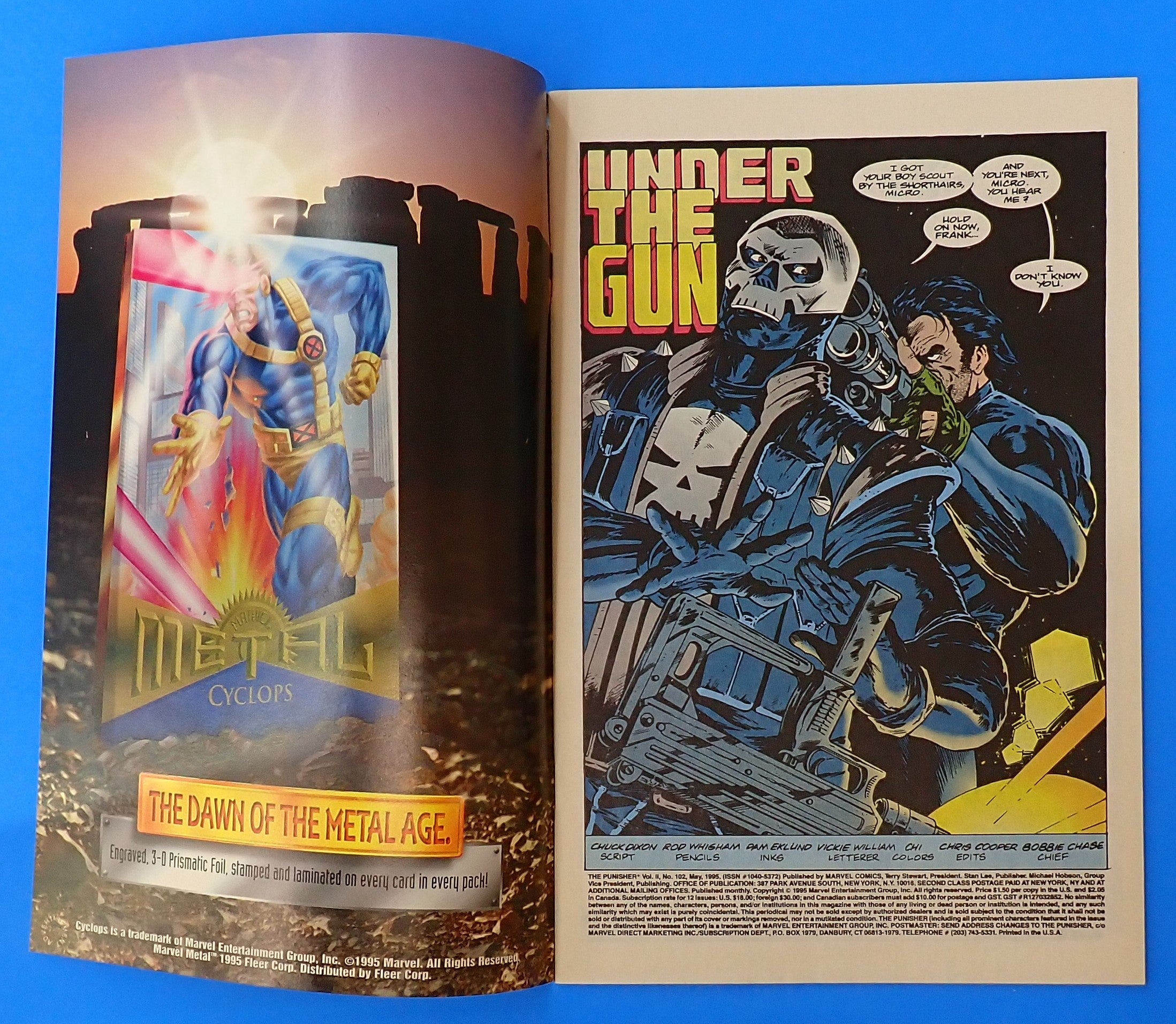 Punisher #102 (1995) - VF/NM (9.0) - Frank Teran Bullseye Cover