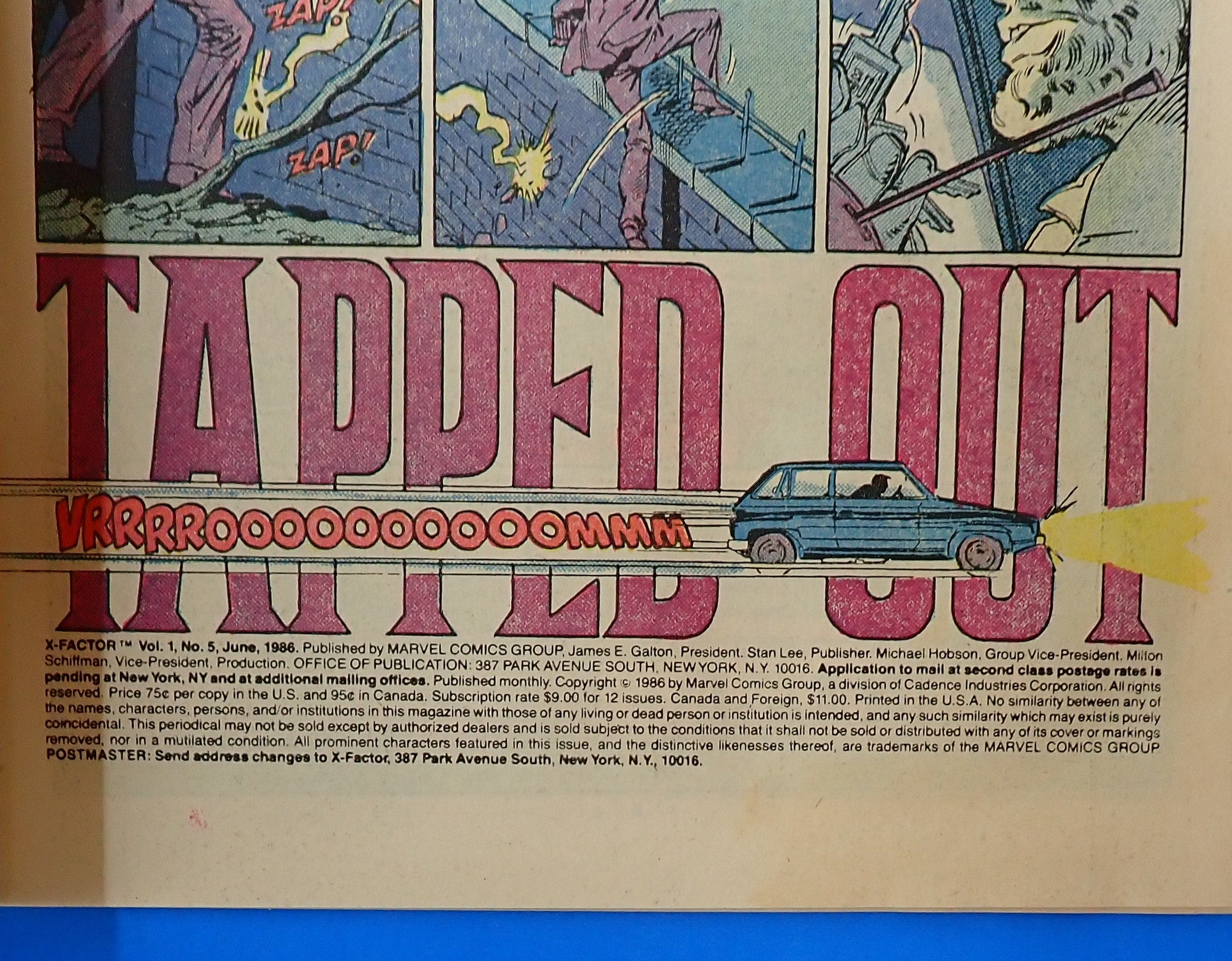 X-Factor #5-6 Set (1986) - VG- (3.5) - 1st Cameo + App. Apocalypse