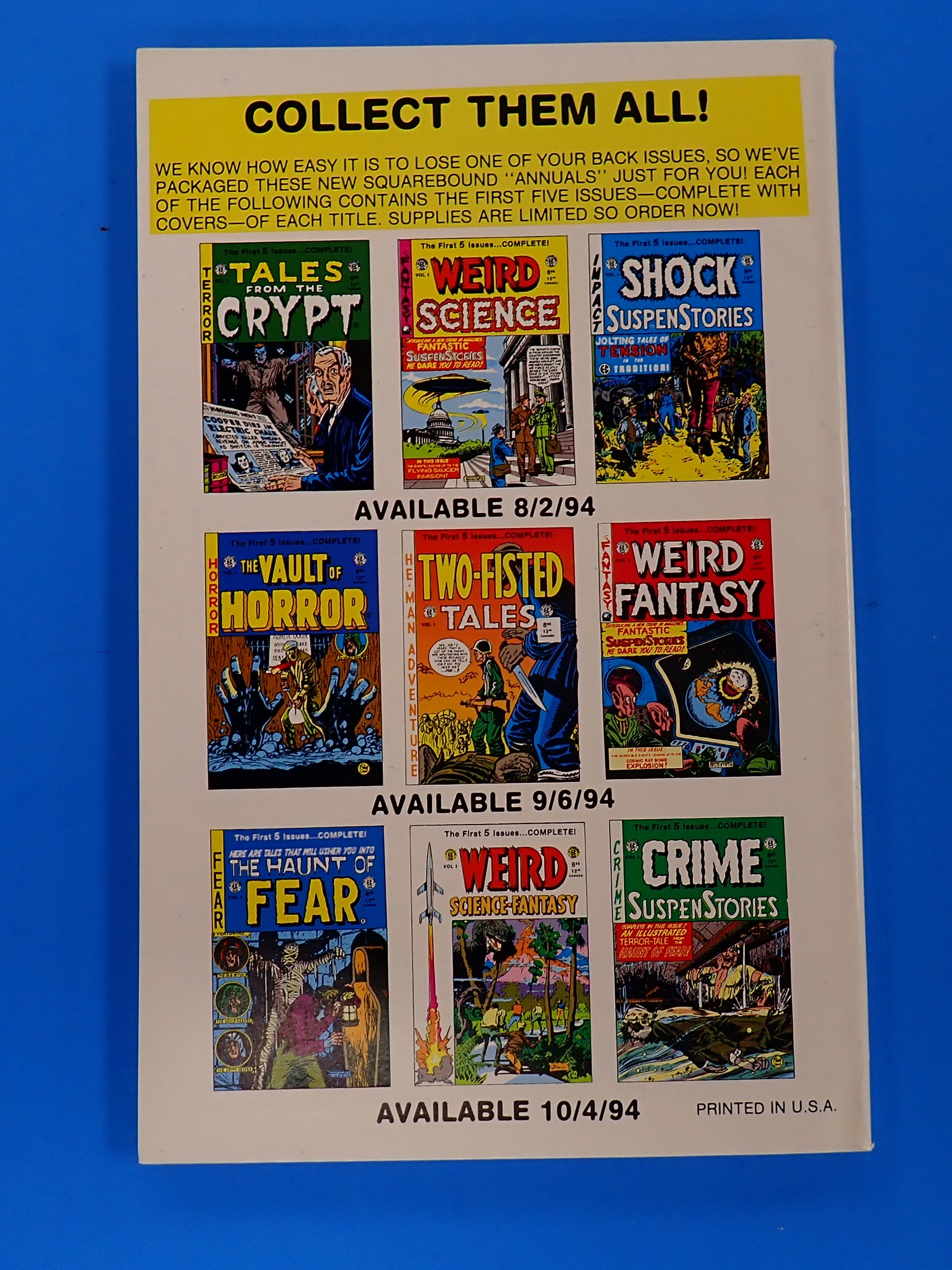 Shock SuspenStories Vol. 1 TPB [Pre-Owned]